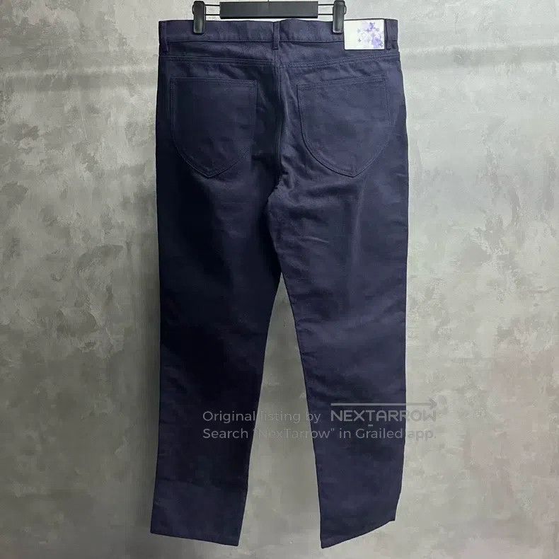 Louis Vuitton Louis Vuitton Dark Blue Denim Print Pants Casual Pants Size US 38 / EU 54 - 6 Thumbnail