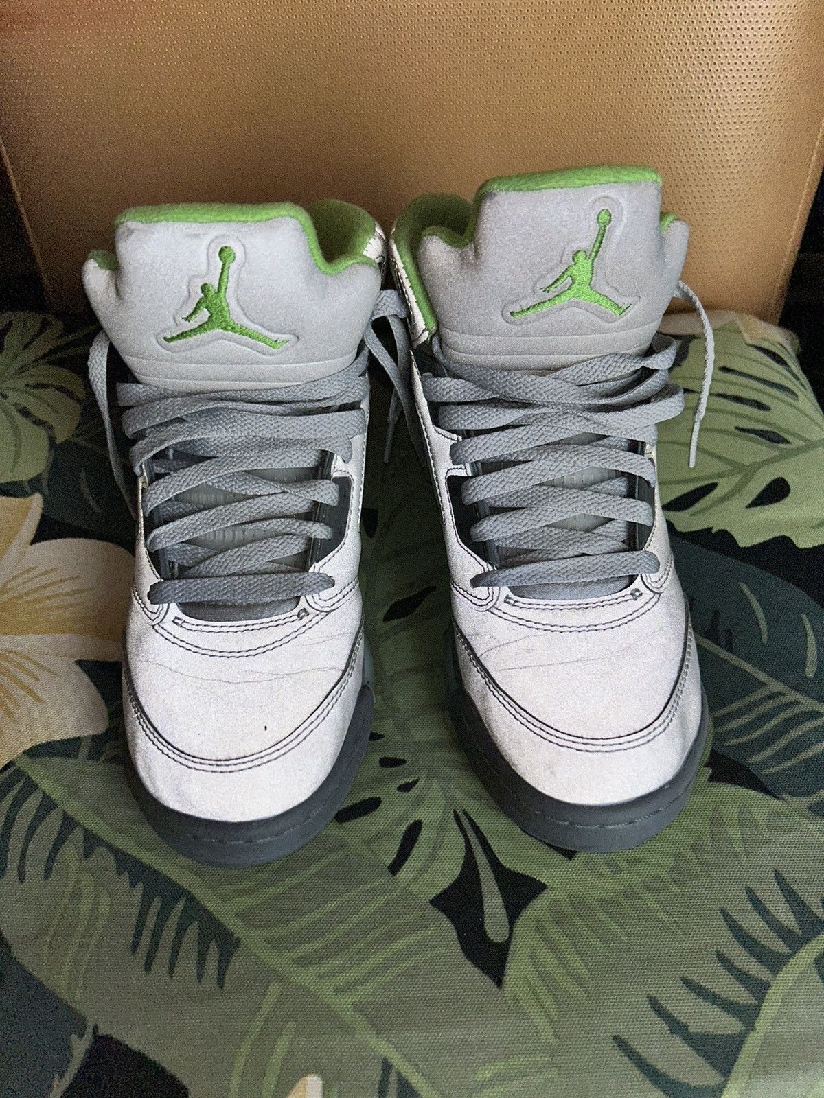 Jordan Brand Air Jordan 5 Retro Green Bean Size US 6 / EU 39 - 1 Thumbnail