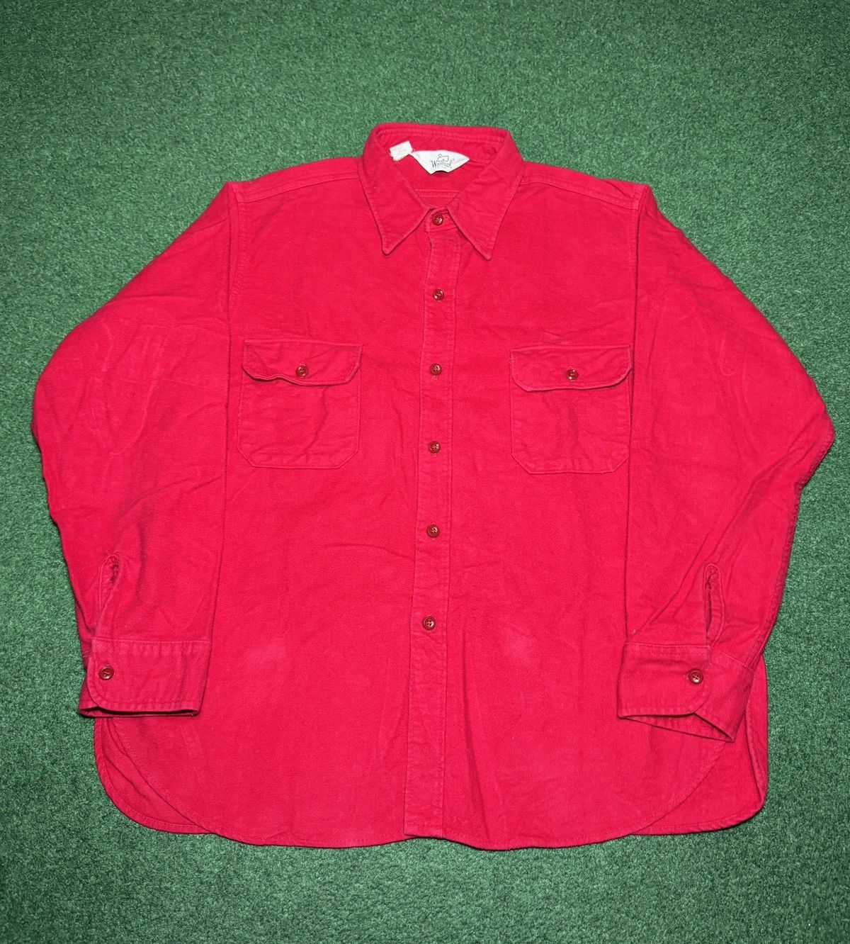 Woolrich Woolen Mills Vintage Woolrich Chamois Flannel Shirt Mens Size XXL Red 70s Size US XXL / EU 58 / 5 - 1 Thumbnail