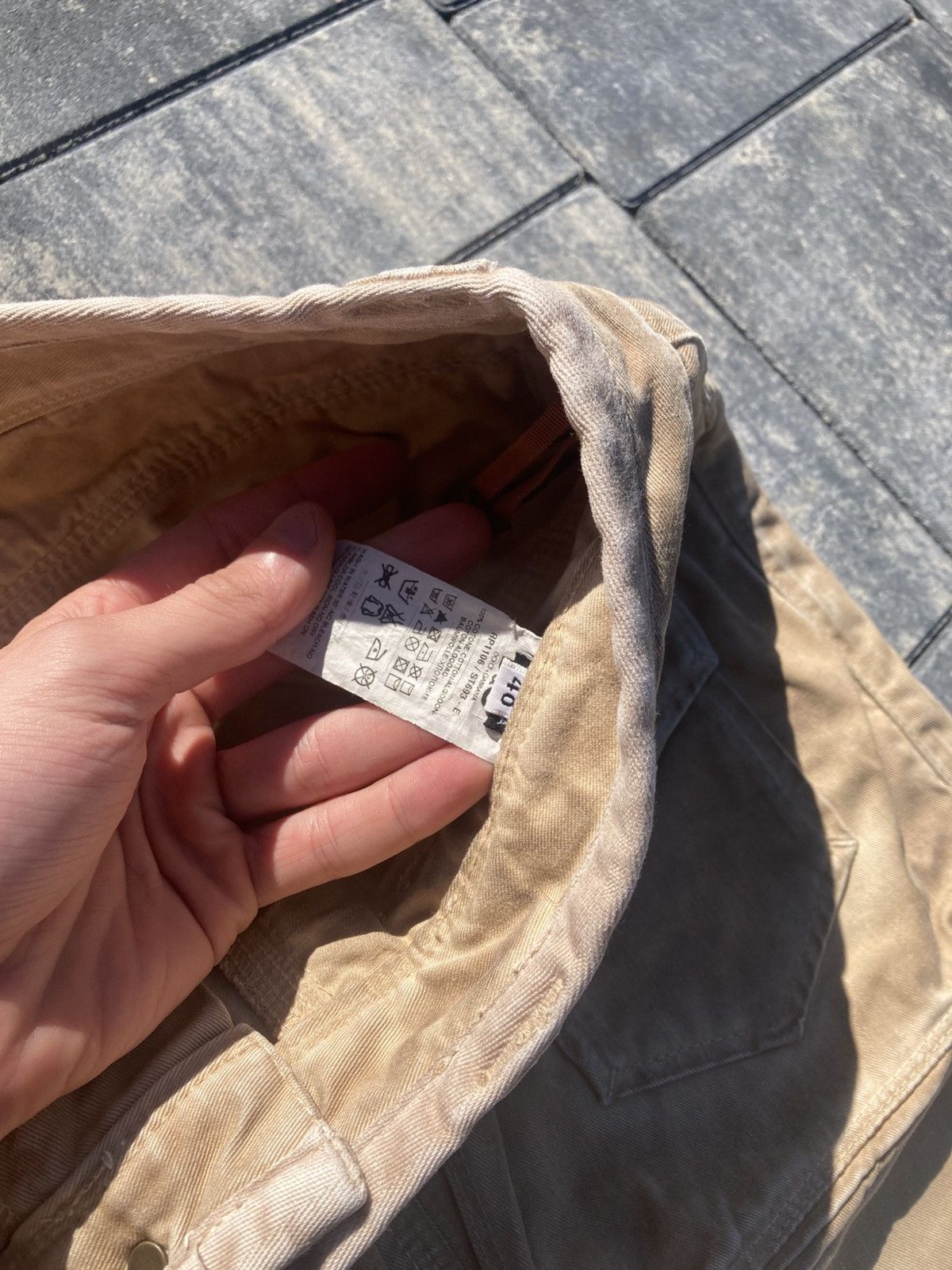 Dolce & Gabbana Vintage Dolce & Gabanna Cargo Bondage Beige Jeans Archive Size US 28 / EU 44 - 6 Thumbnail
