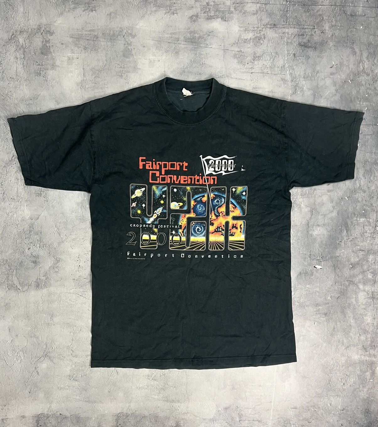 Band Tees × Vintage Vintage T-shirt rock 00s Fairport Convention Size US L / EU 52-54 / 3 - 1 Thumbnail