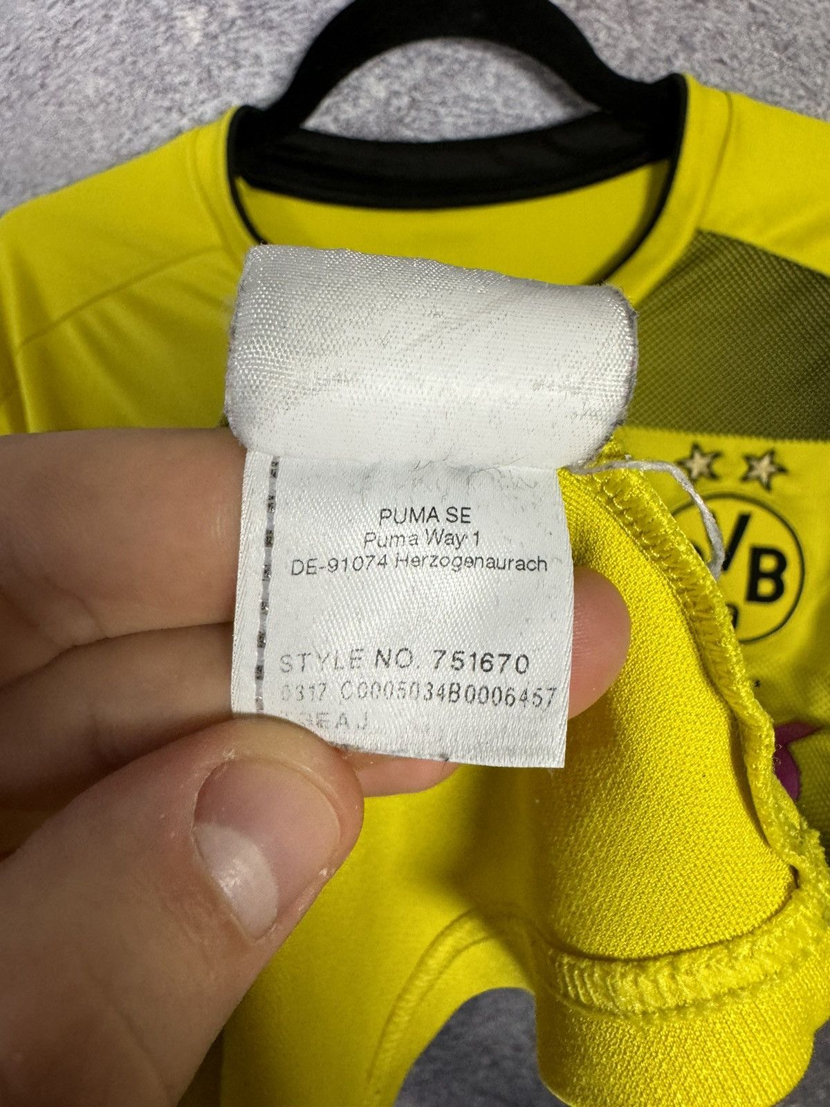 Puma × Vintage Vintage Borussia Dortmund 2017/18 Puma Soccer Jersey Size US M / EU 48-50 / 2 - 15 Thumbnail