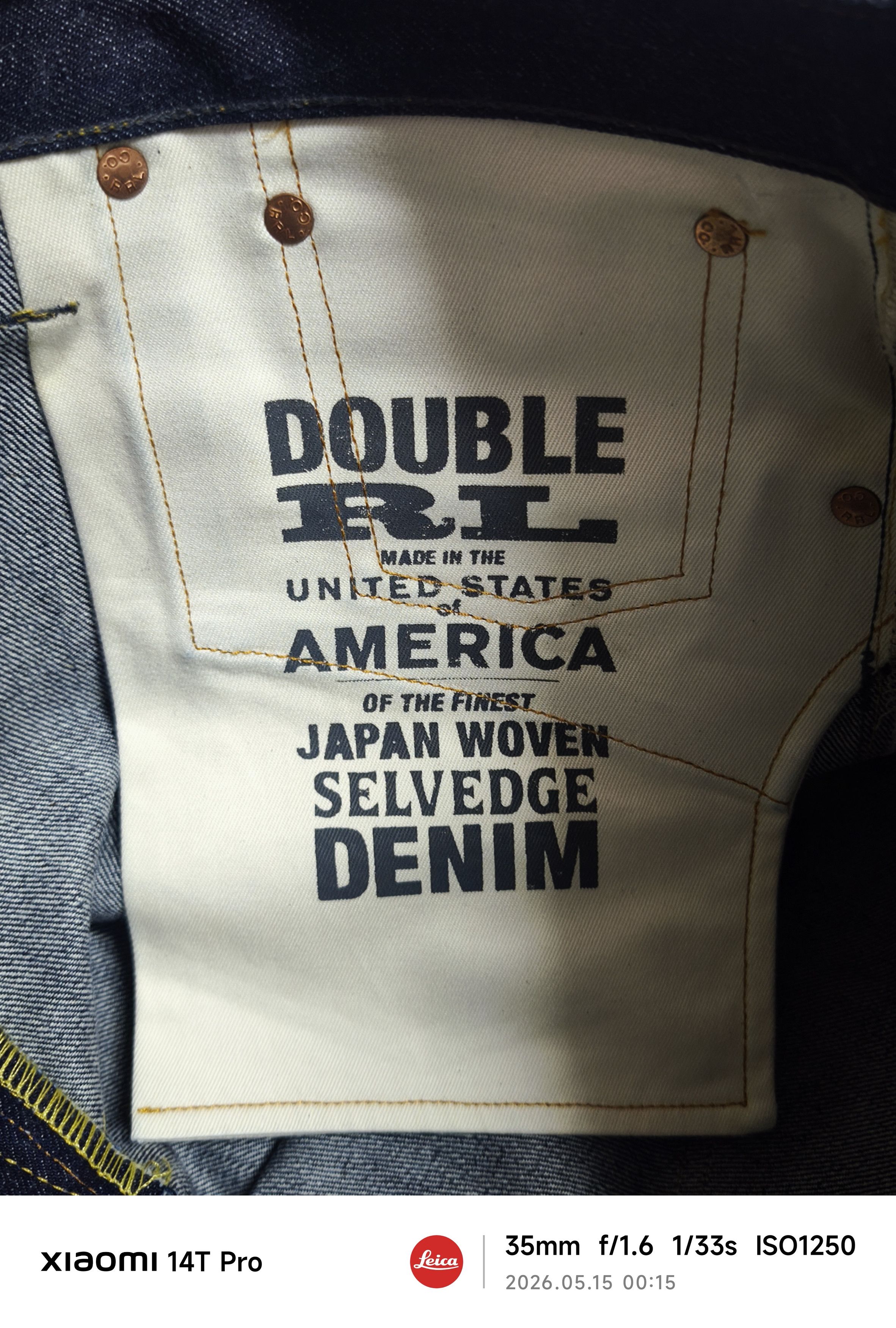 RRL Ralph Lauren Double RL (RRL R21) Size US 32 / EU 48 - 7 Thumbnail