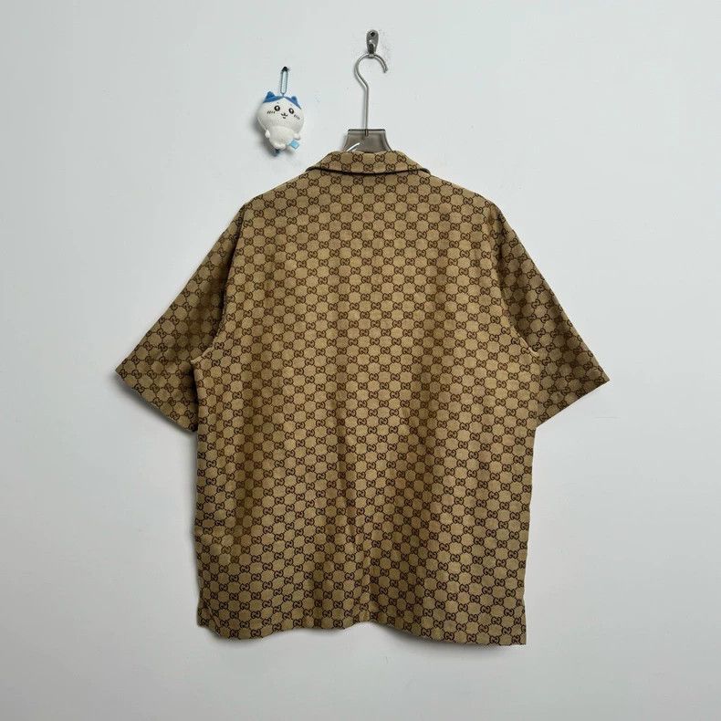 Gucci Gucci Lapel full print old flower shirt 2502-Nextarrow Size US L / EU 52-54 / 3 - 3 Thumbnail