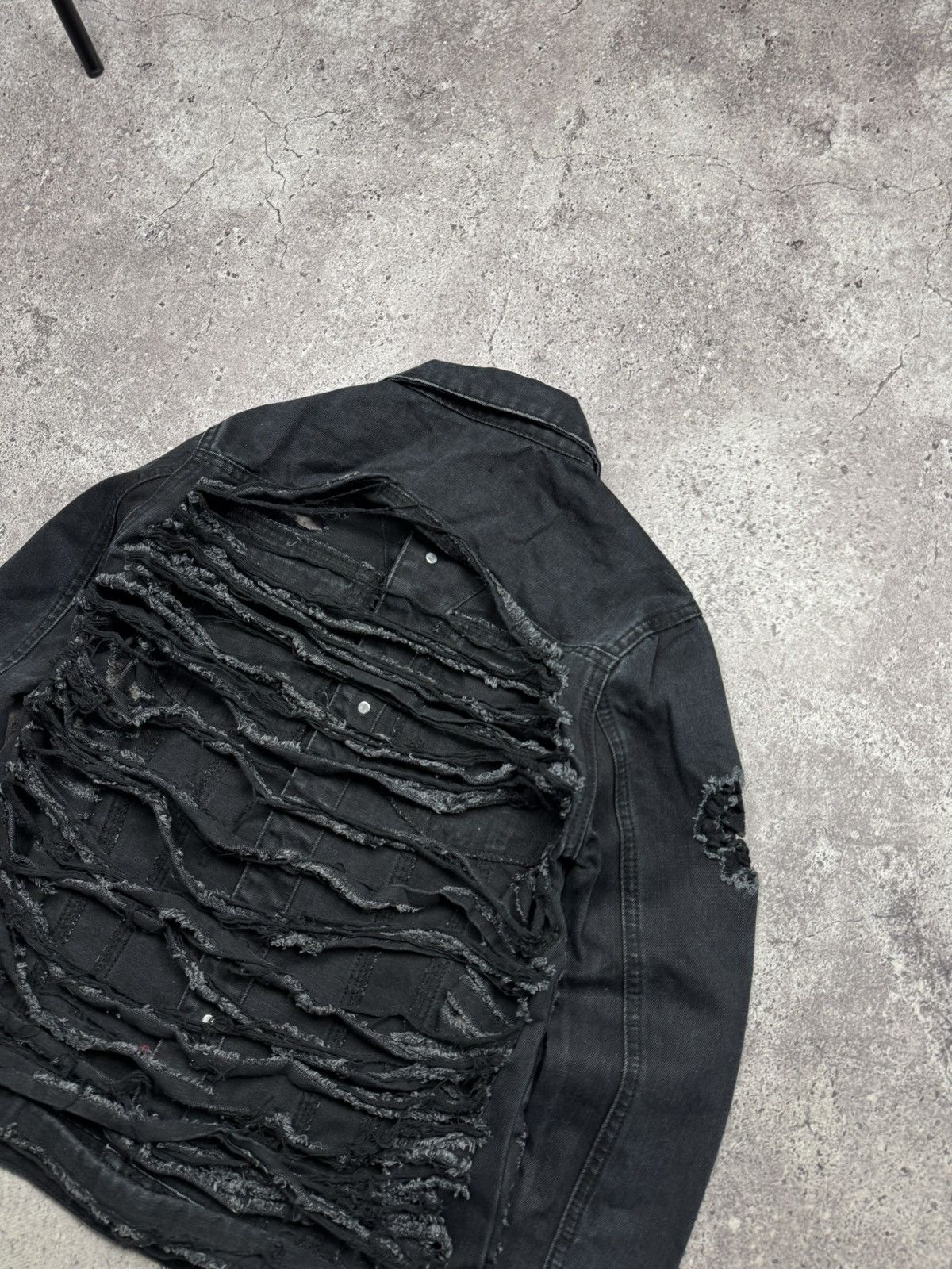 Japanese Brand Avant Garde Rick Owen’s Style Distressed Japanesse Jacket Size S / US 4 / IT 40 - 9 Thumbnail
