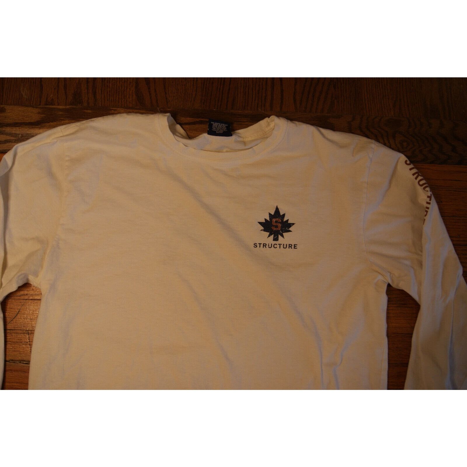 Structure VTG STRUCTURE Mountain Biking Mens XL TShirt USA Made Spell Size US XL / EU 56 / 4 - 7 Thumbnail