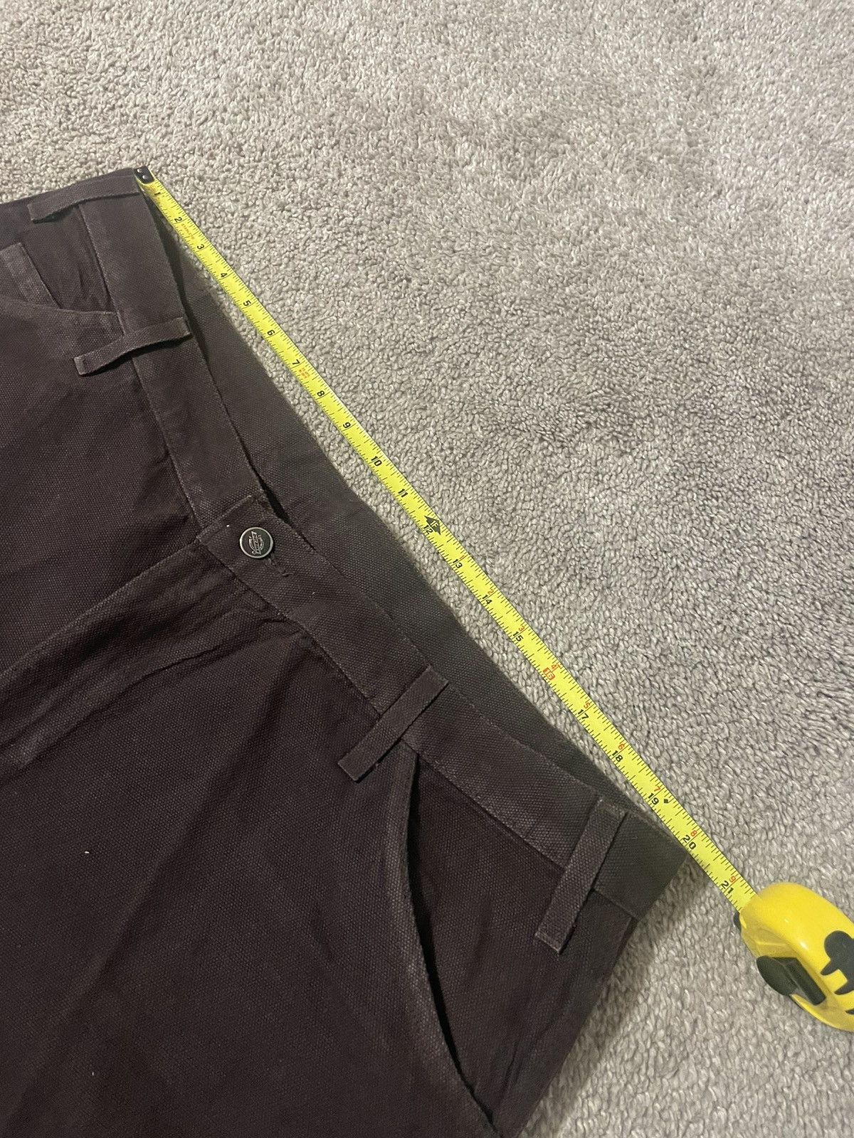 Dickies Dickies Carpenter Canvas Dark Brown Jeans Mens Size 42/30 Size US 42 / EU 58 - 5 Thumbnail