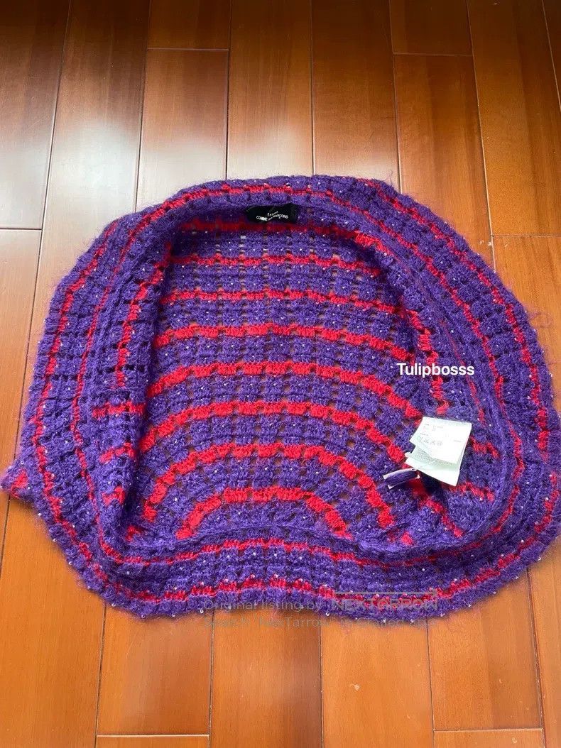 Comme des Garcons Comme Des Garcons Contrast color beaded knit jacket Size S / US 4 / IT 40 - 3 Thumbnail