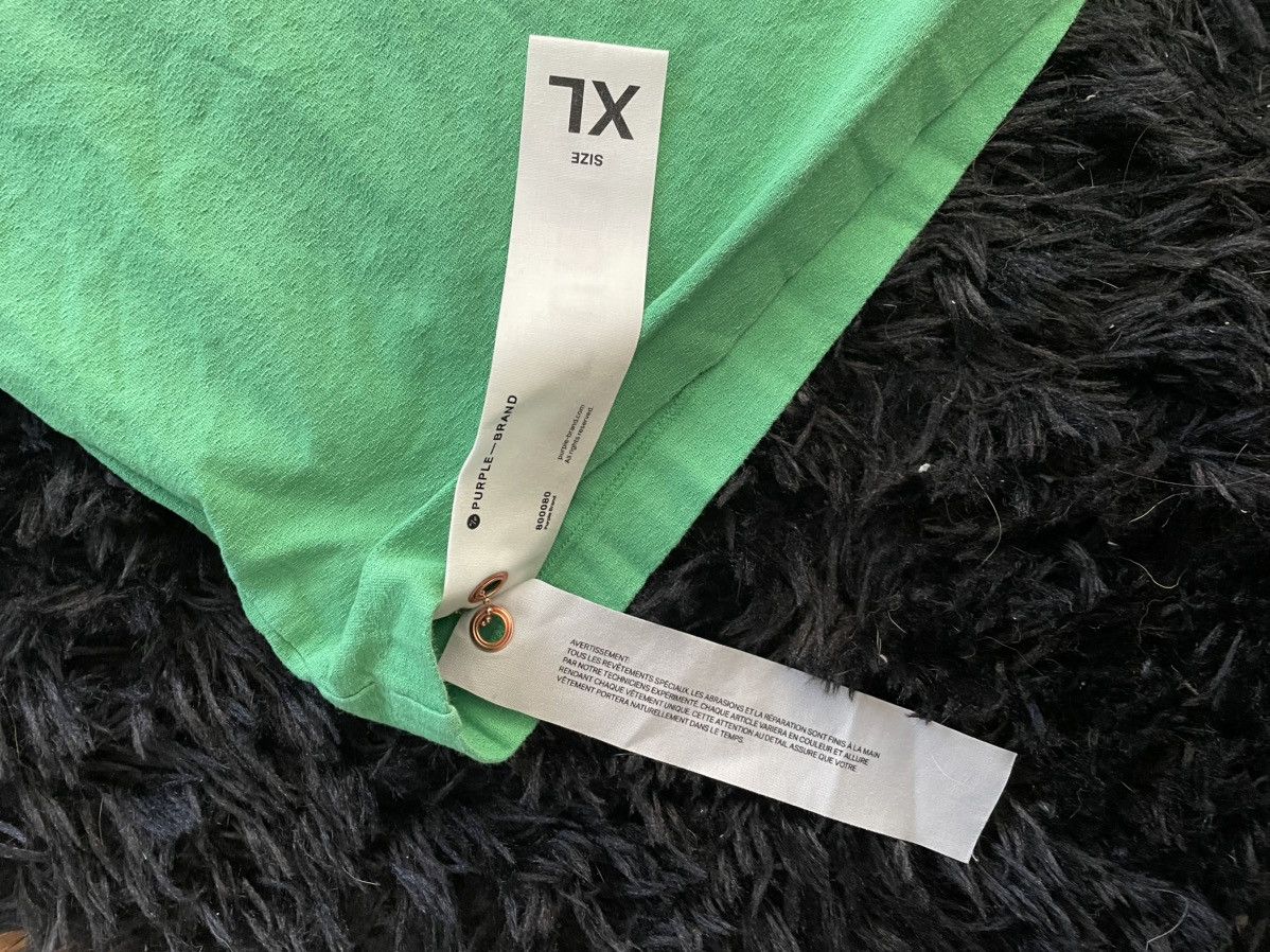 Purple Brand Purple Brand Green Tee Size US XL / EU 56 / 4 - 5 Thumbnail