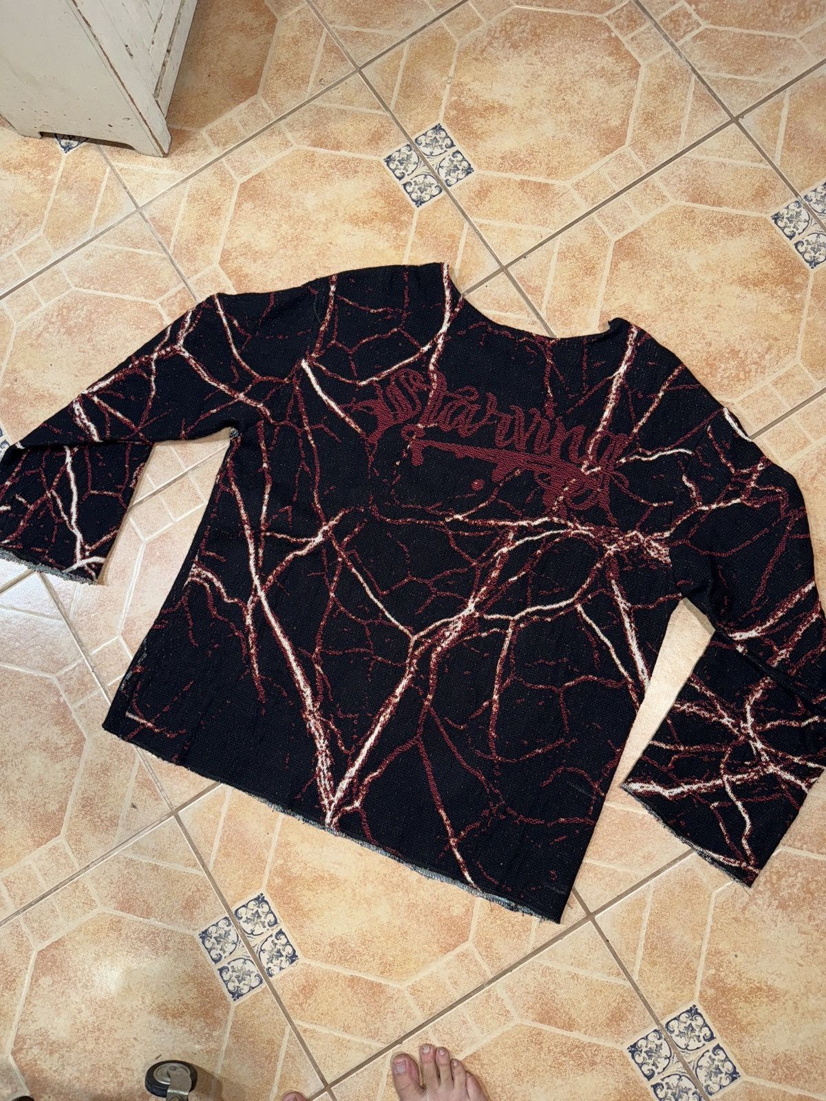 Other Streetwear Starving Young Thug SLATT Tapestry crewneck Size US L / EU 52-54 / 3 - 5 Thumbnail