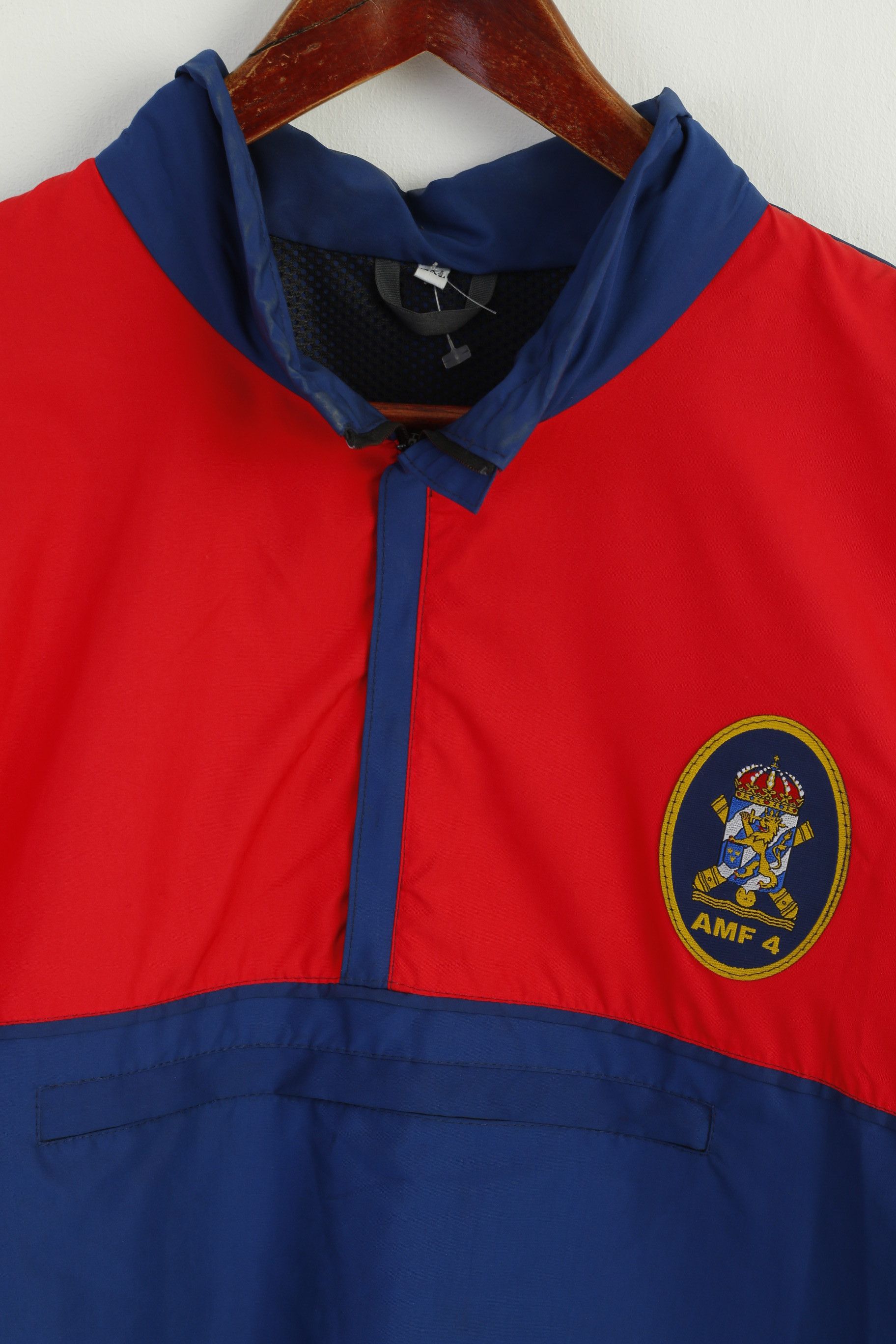 Vintage AMF 4 Men XXL Pullover Jacket Navy Alvsborgs 8803 Size US XXL / EU 58 / 5 - 2 Thumbnail