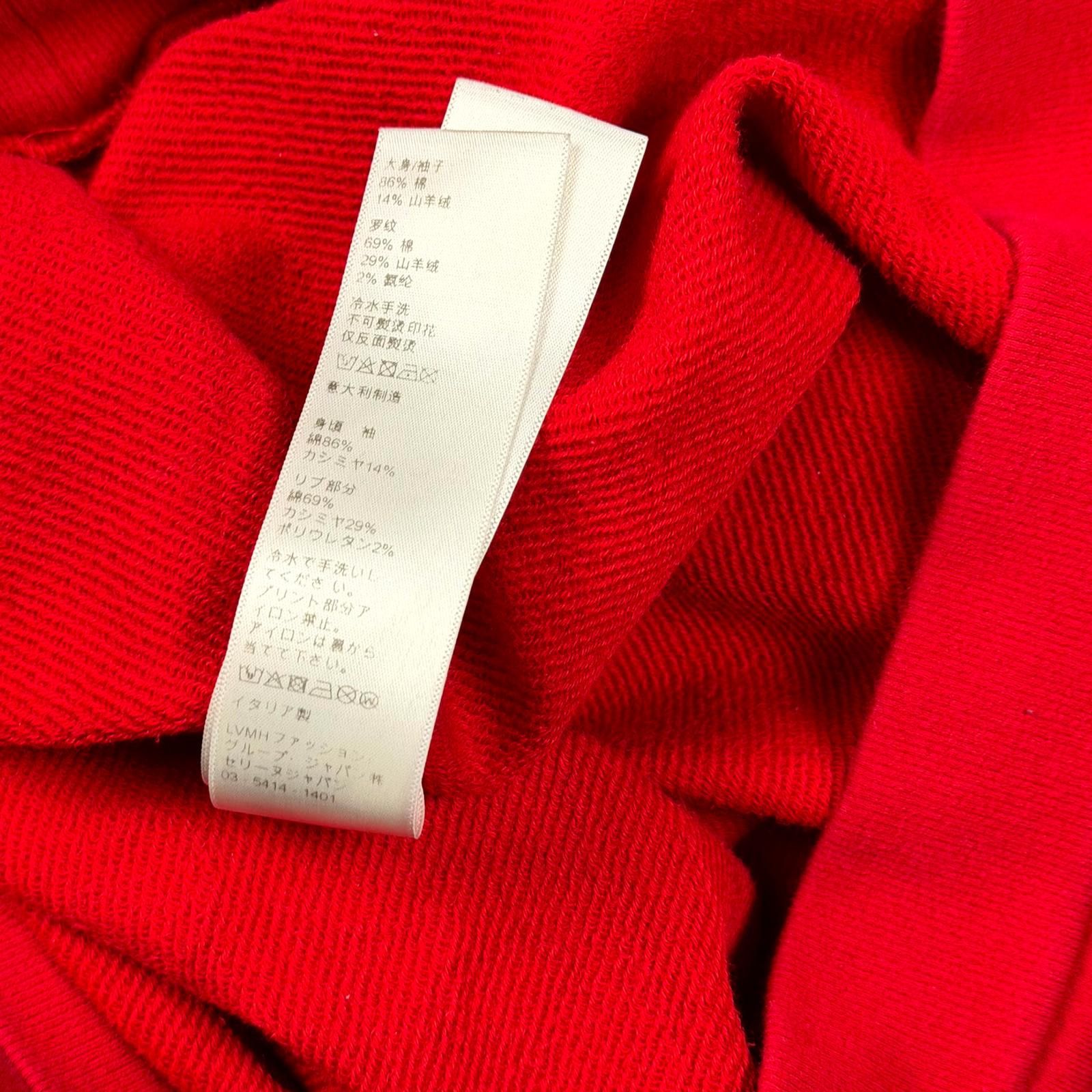 Celine SS20 Celine Red My Own Worst Enemy Crewneck Size US L / EU 52-54 / 3 - 5 Thumbnail