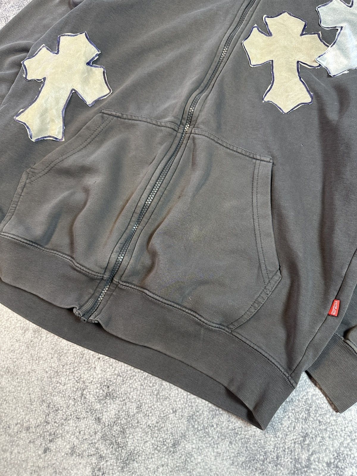 Other Y2K Avant Garde Cross Zip Up Hoodie Streetwear Rare Custom Size US M / EU 48-50 / 2 - 4 Thumbnail