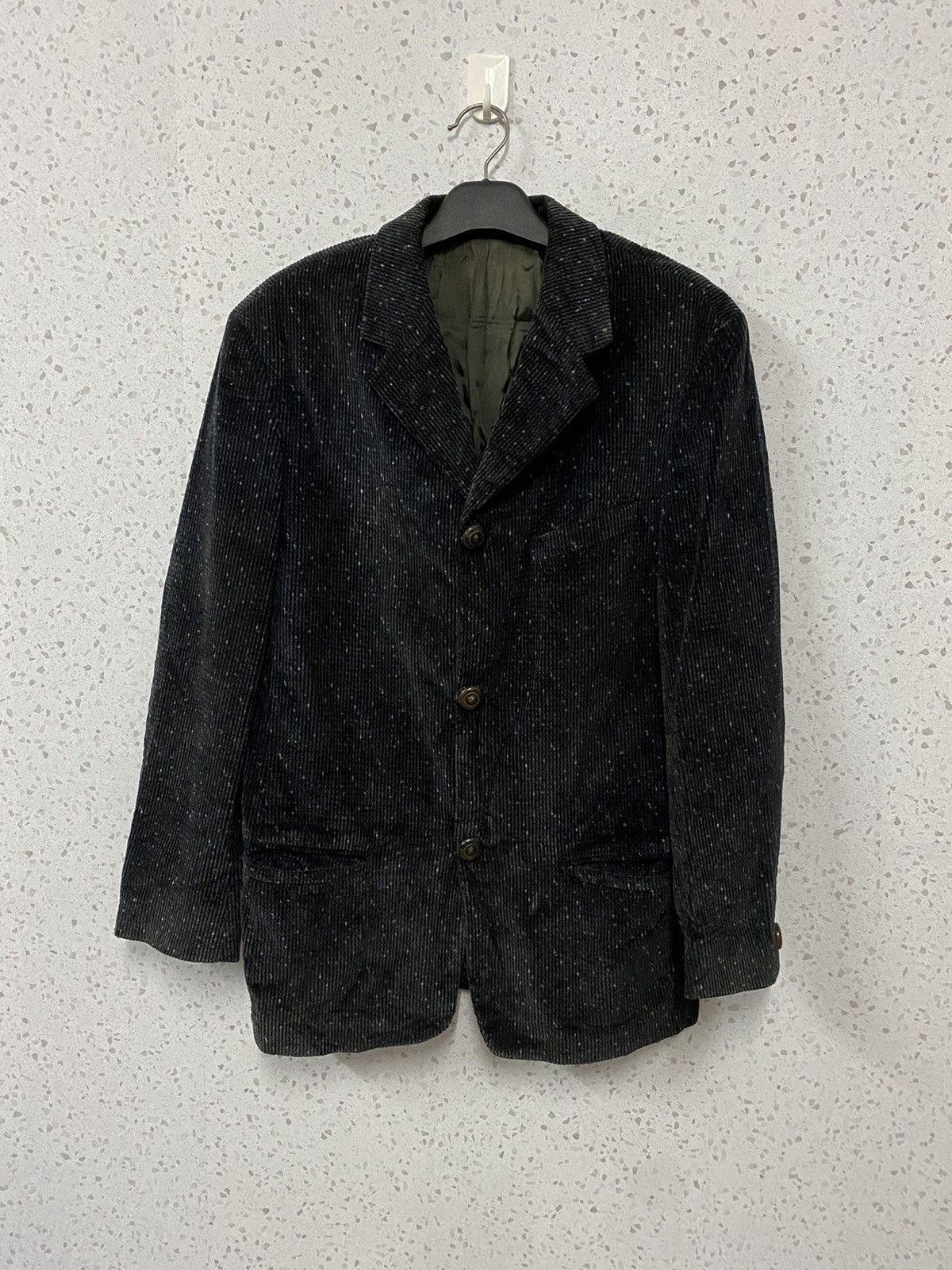 Versace × Vintage Versace Made in Italy Corduroy Blazer Size US M / EU 48-50 / 2 - 1 Thumbnail