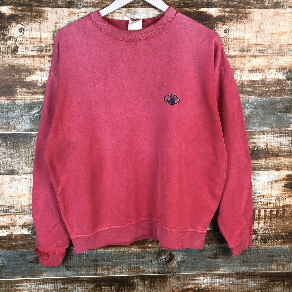 Body Glove Body Glove faded ripped vintage thrased Sweatshirt #A1384 Size US M / EU 48-50 / 2 - 6 Thumbnail