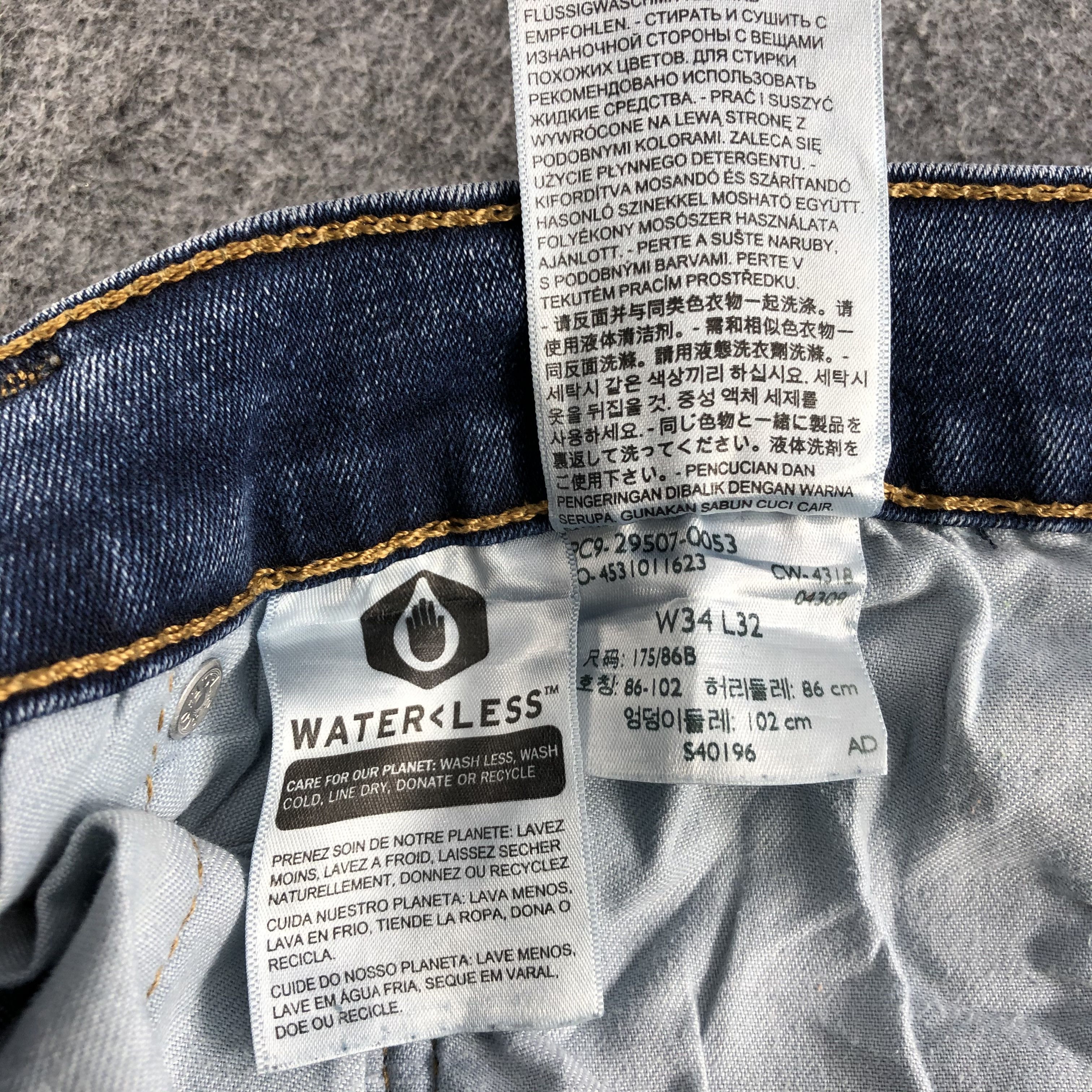 Levi's × Vintage Vintage Distress Levis 507 Jeans-JM1303 Size US 34 / EU 50 - 12 Thumbnail