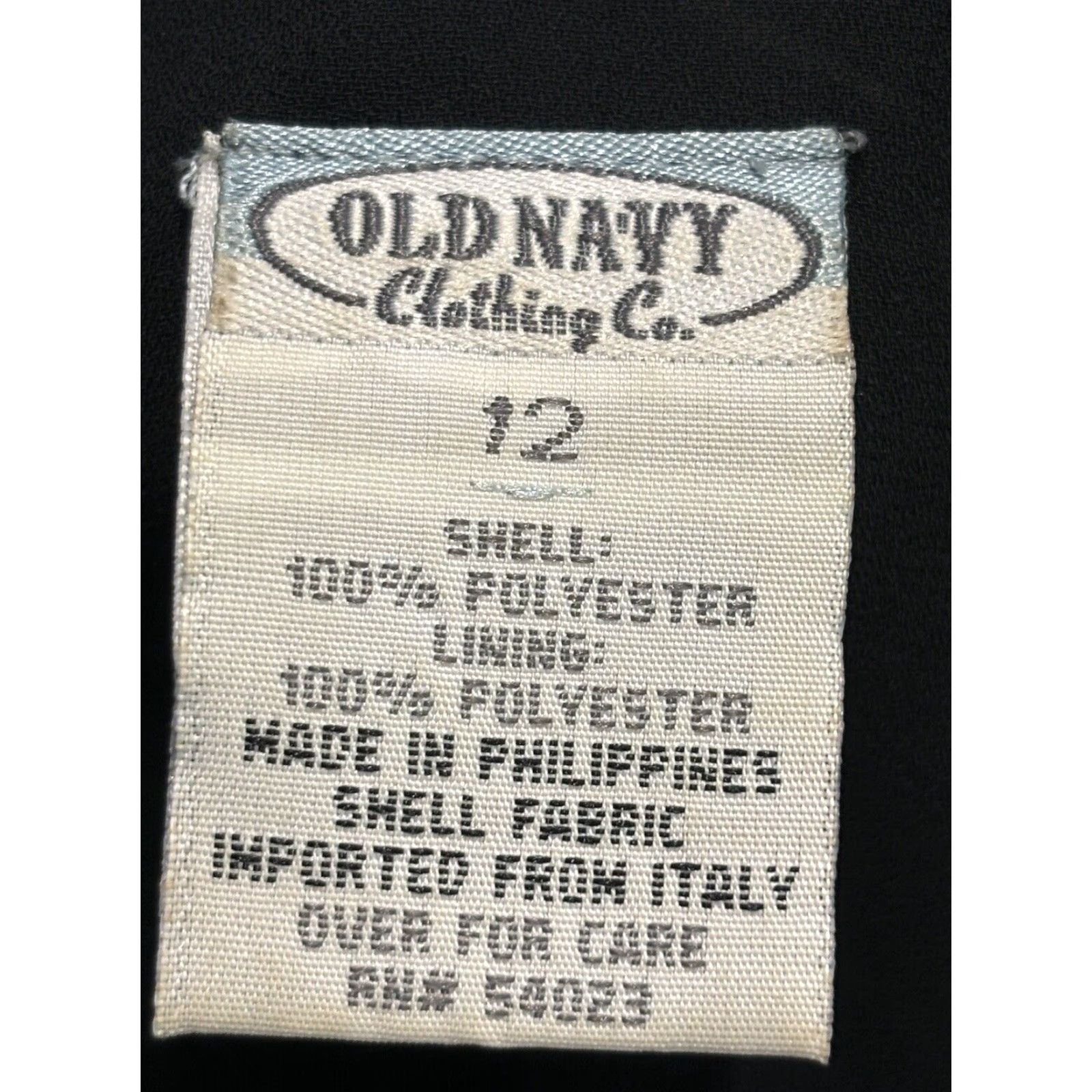 Old Navy Vintage Old Navy Y2K Dress Sz 12 Black Slip Mini Sleeveless Grunge Milkmaid Bust Victorian? Size XL / US 12-14 / IT 48-50 - 7 Thumbnail