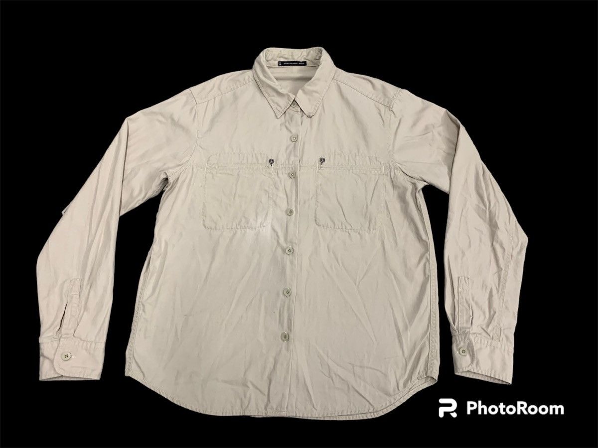 Japanese Brand × Marithe + Francois Girbaud 90s MARITHE FRANCOIS GIRBOUD BUTTON UP RARE DESIGN Size US M / EU 48-50 / 2 - 1 Thumbnail