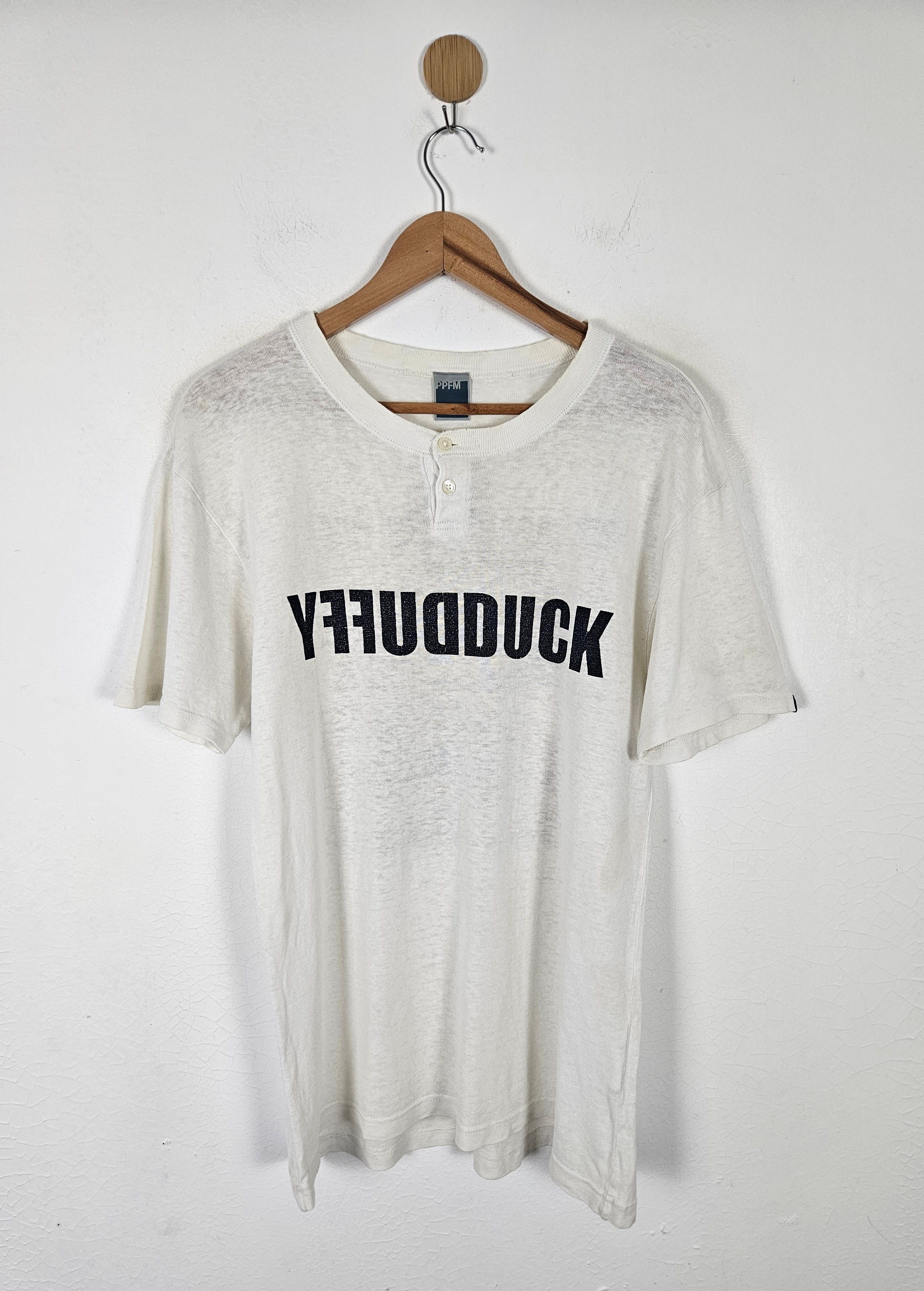 Japanese Brand PPFM Duffy Duck Shirt Size US M / EU 48-50 / 2 - 1 Thumbnail