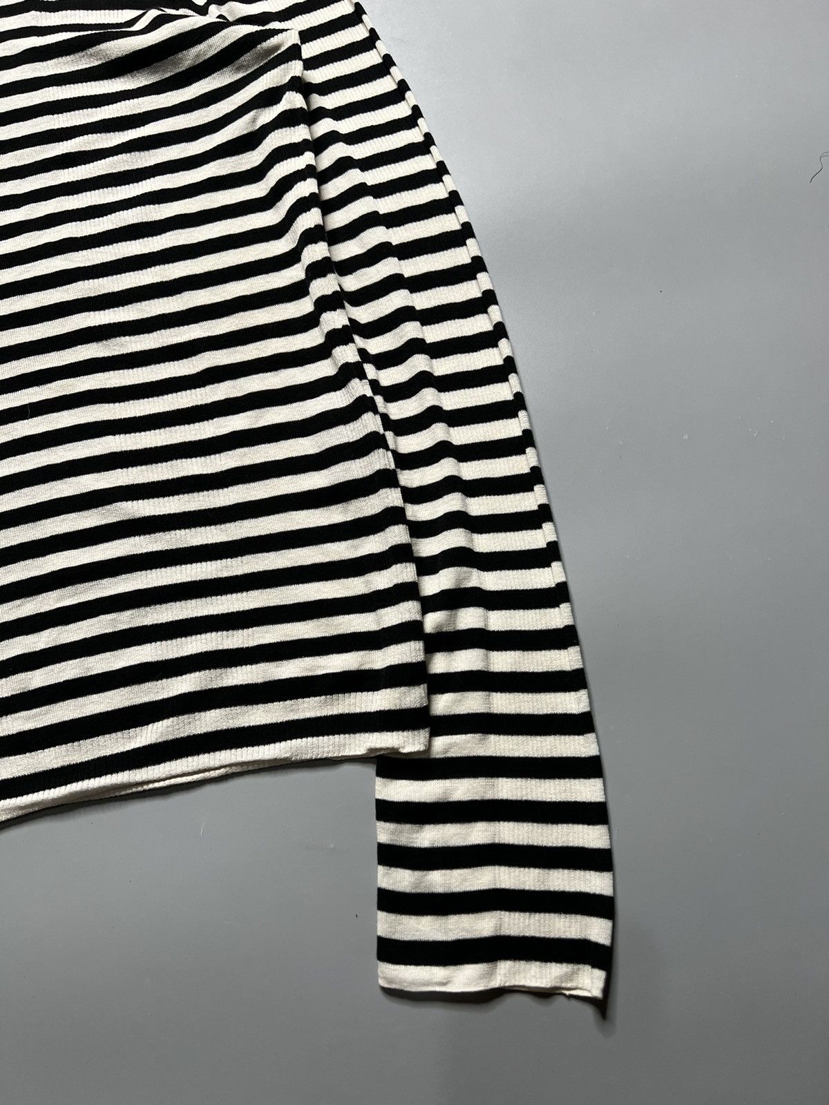 Saint Laurent Paris Saint Laurent 2019 Striped Turtle Neck Jumper Size US XL / EU 56 / 4 - 3 Thumbnail