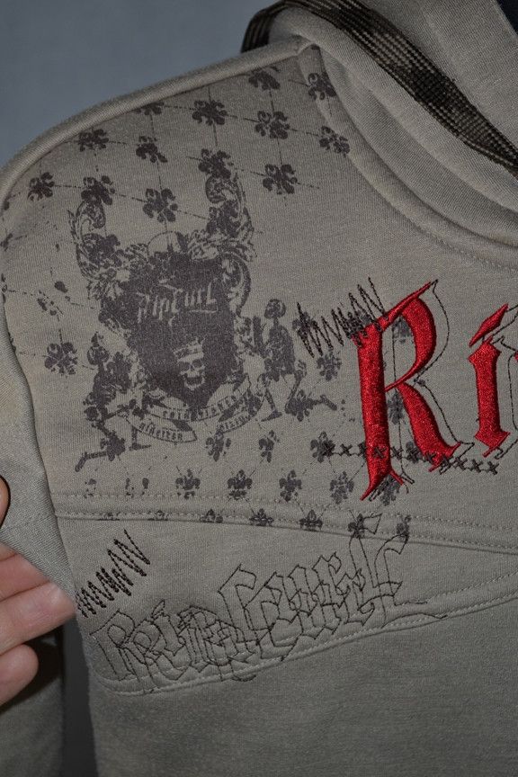 Rip Curl × Vintage Vintage Y2K Rip Curl Embroidered Logo Rap Hoodie S Size US S / EU 44-46 / 1 - 5 Thumbnail