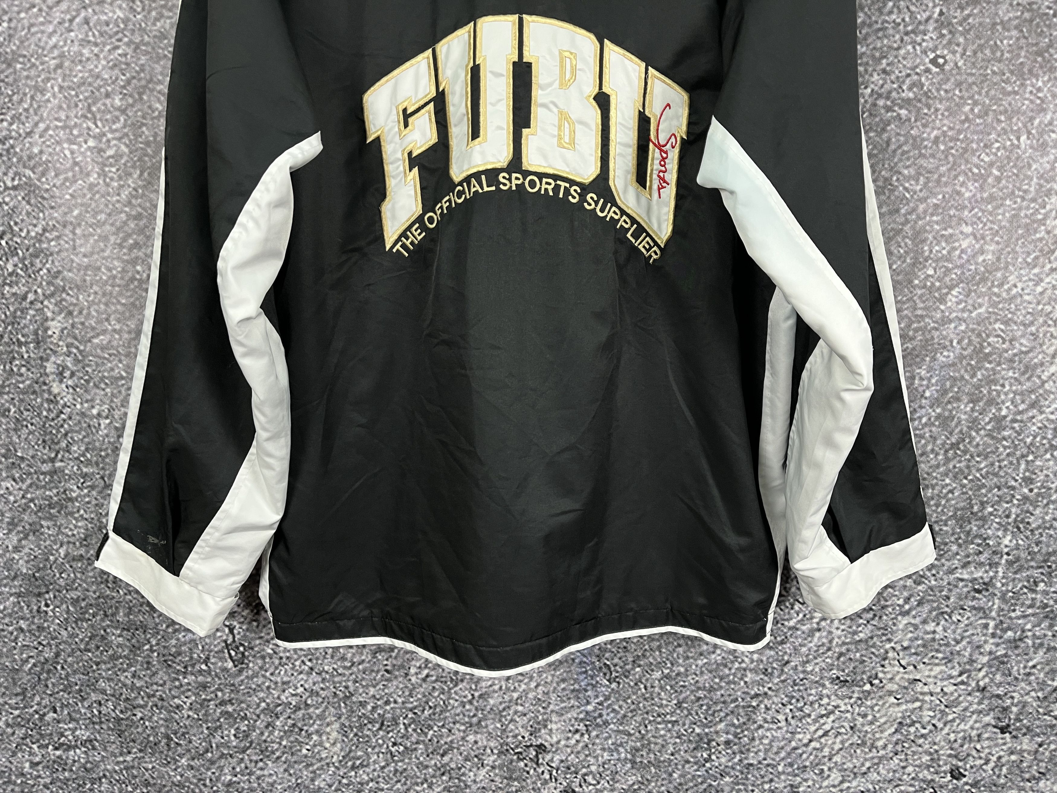 Fubu Vintage FUBU Sports Full Zip Jacket Big Logo Streetwear Size US XL / EU 56 / 4 - 9 Thumbnail