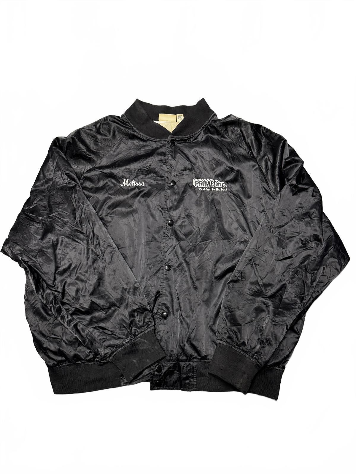 Designer Prime Inc. Black Satin Jacket - XXXL Size 3XL / US 20-22 - 2 Thumbnail