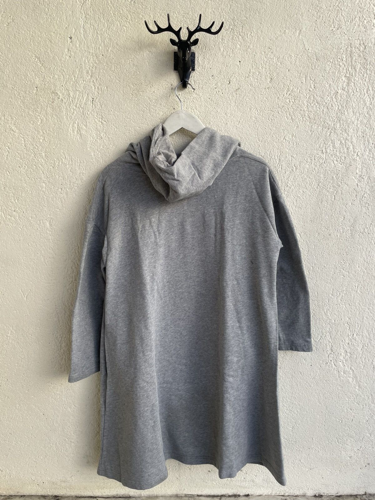 Issey Miyake 00s Archive Issey Net Net Gray Draped Waterfall Hysteric Y’s Size XL / US 12-14 / IT 48-50 - 7 Thumbnail