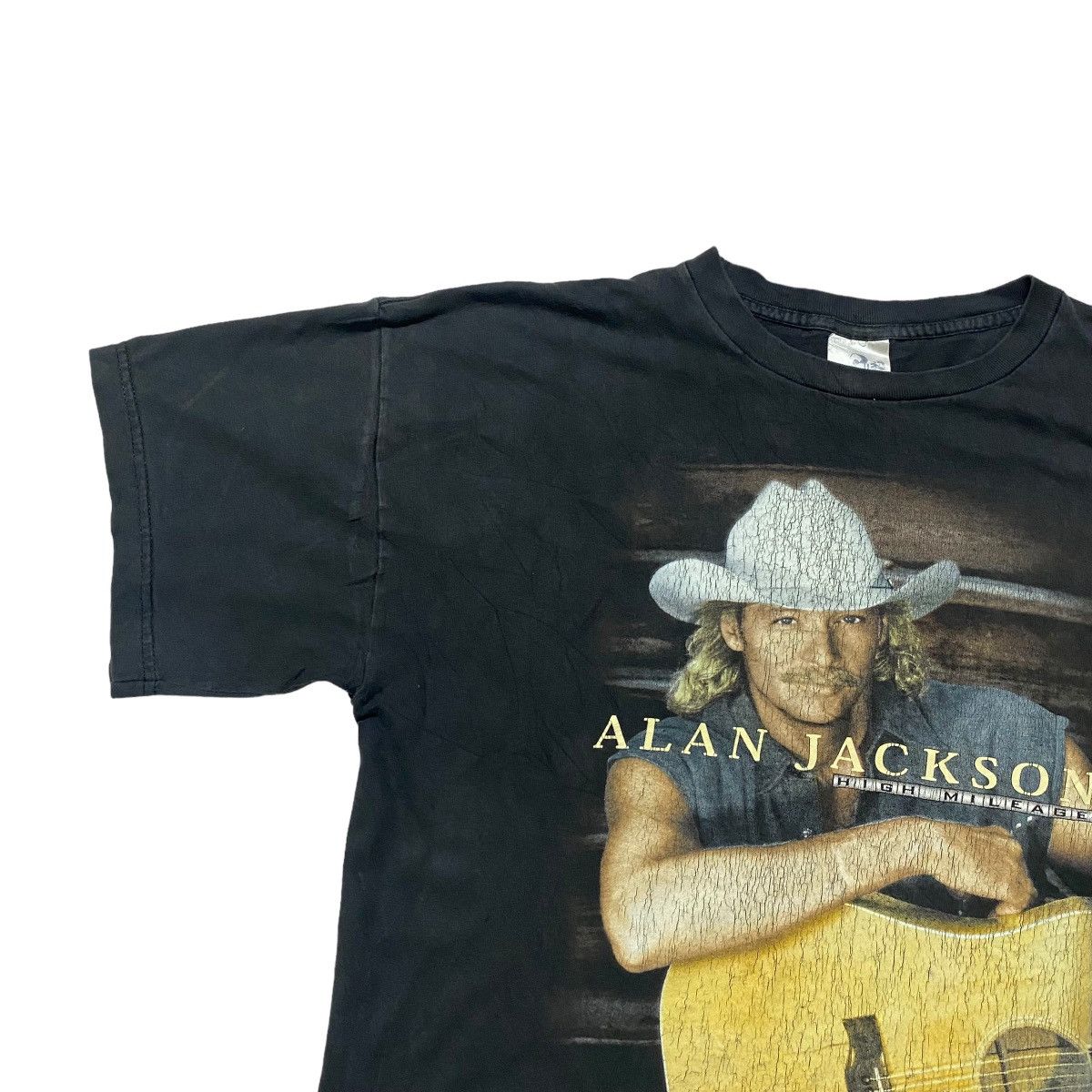Vintage ©️1999 Vintage Alan Jackson High Mileage Shirt Size US L / EU 52-54 / 3 - 3 Thumbnail