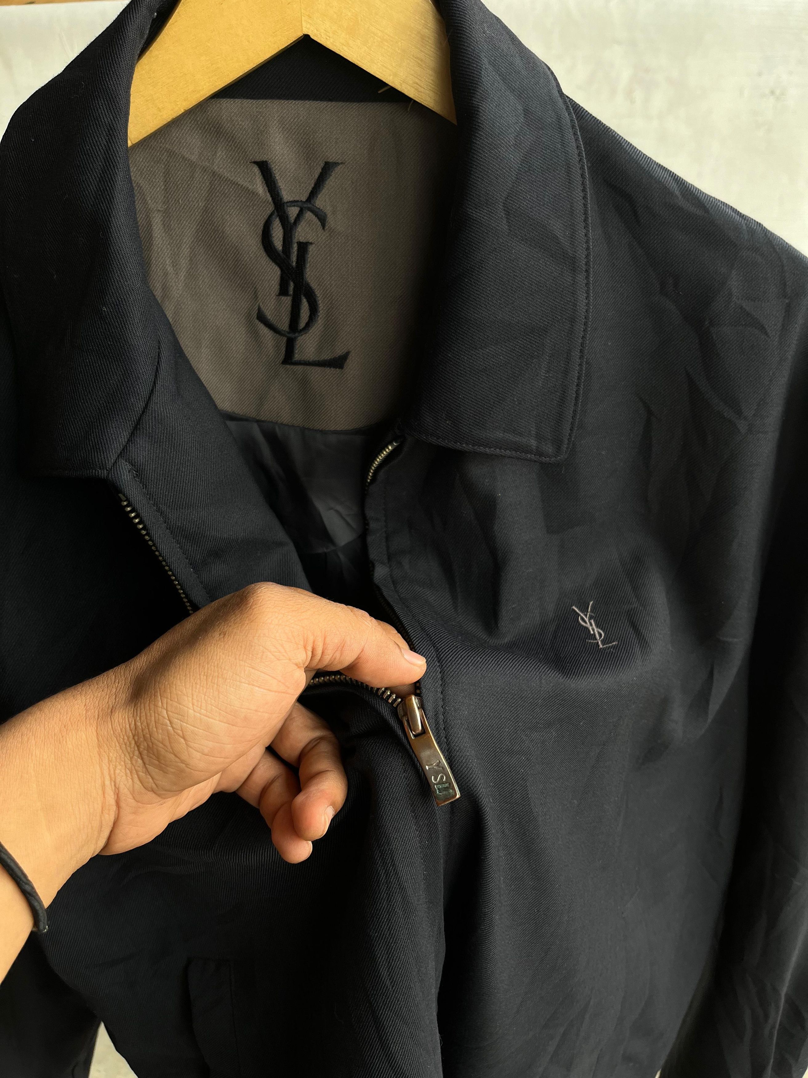 90s YSL Yves Saint Laurent Light Jacket Mens Medium | eBay