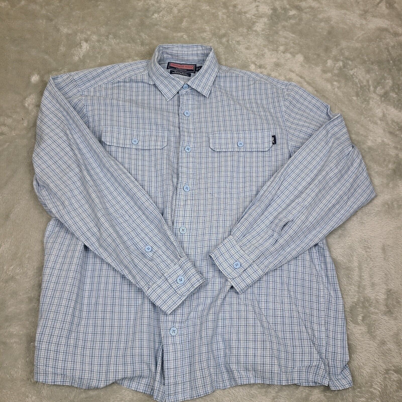 Vineyard Vines Vineyard Vines Performance Shirt Men's Size M Marina Shirt Size US M / EU 48-50 / 2 - 1 Thumbnail