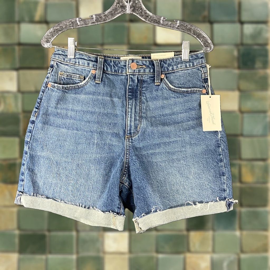 Vintage VINTAGE Universal Threads Bermuda Shorts Women's 6 Blue Size 28" / US 6 / IT 42 - 1 Thumbnail