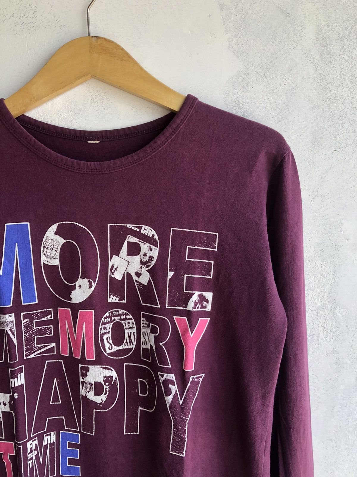If Six Was Nine POEM MORE MEMORY HAPPY TIME PASSESEARLY LONGSLEEVE Size US M / EU 48-50 / 2 - 3 Thumbnail