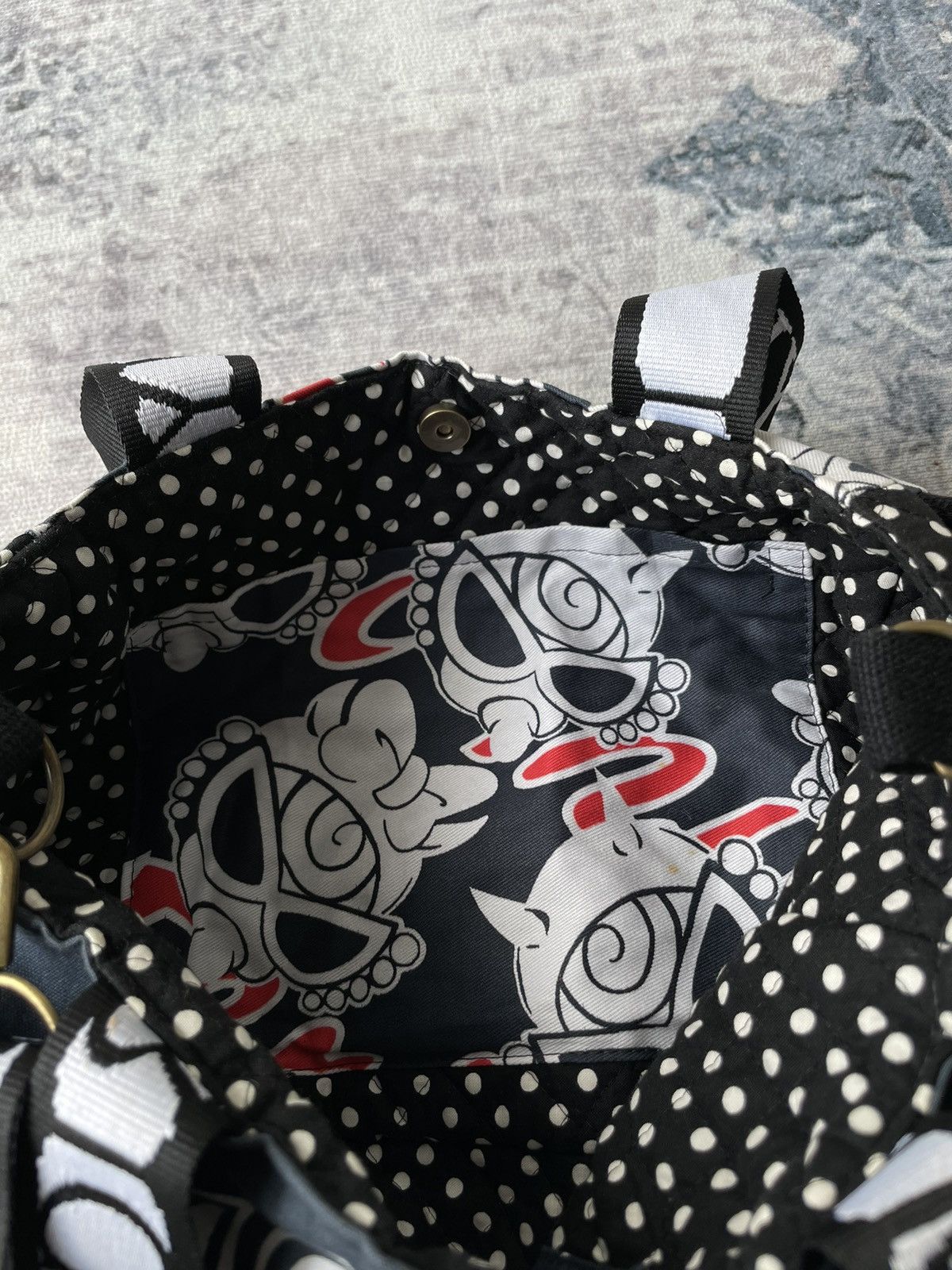 Hysteric Glamour × Vintage Hysteric Mini Duffle Bag Size ONE SIZE - 7 Thumbnail