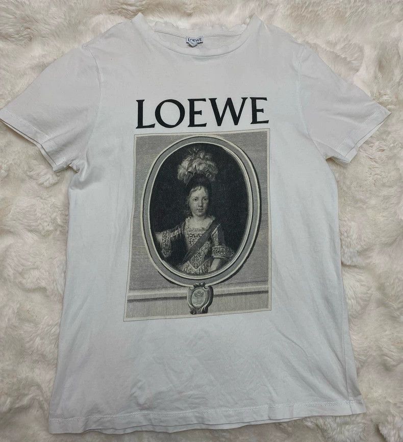 Loewe LOEWE Women's oil painting T-shirt Size S / US 4 / IT 40 - 1 Thumbnail