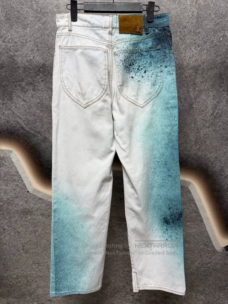 Louis Vuitton Louis Vuitton Starry Sky Tie-dyeing jeans Size US 30 / EU 46 - 2 Thumbnail