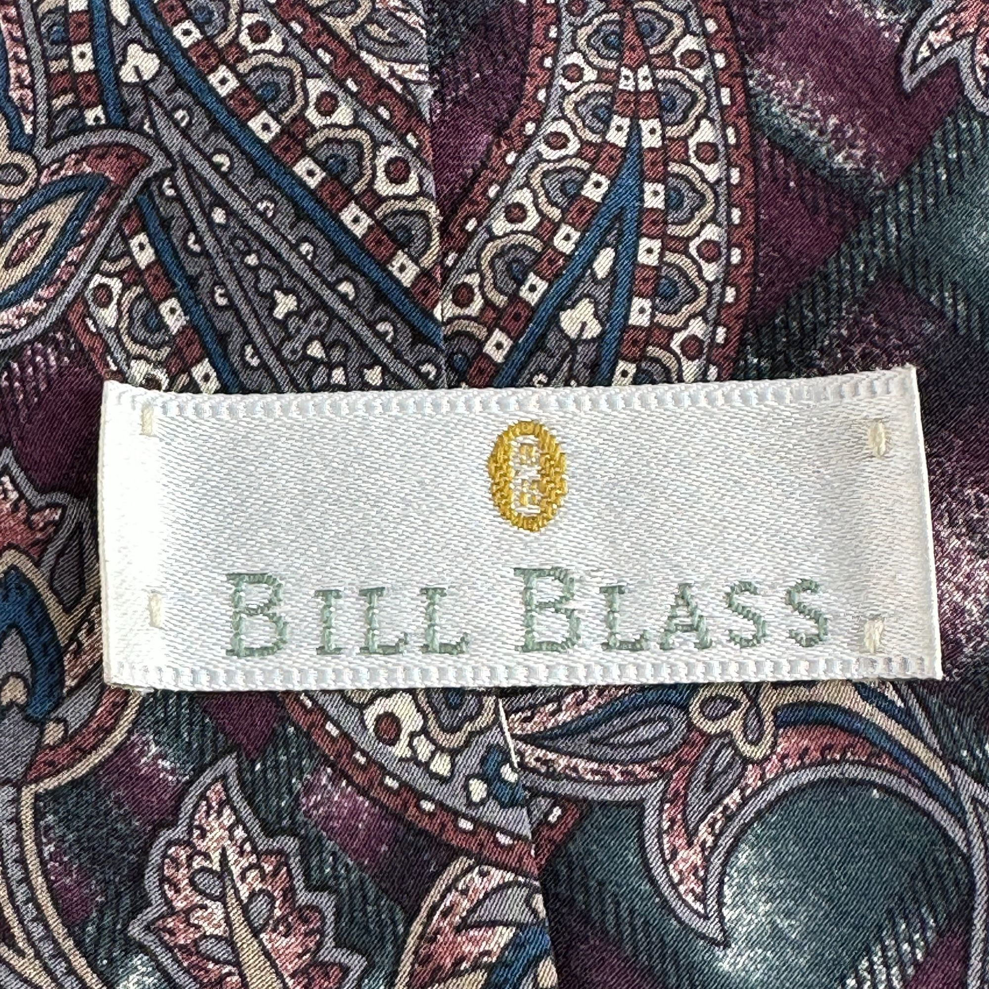 Bill Blass Bill Blass Silk Paisley Tie 57" Size ONE SIZE - 3 Thumbnail