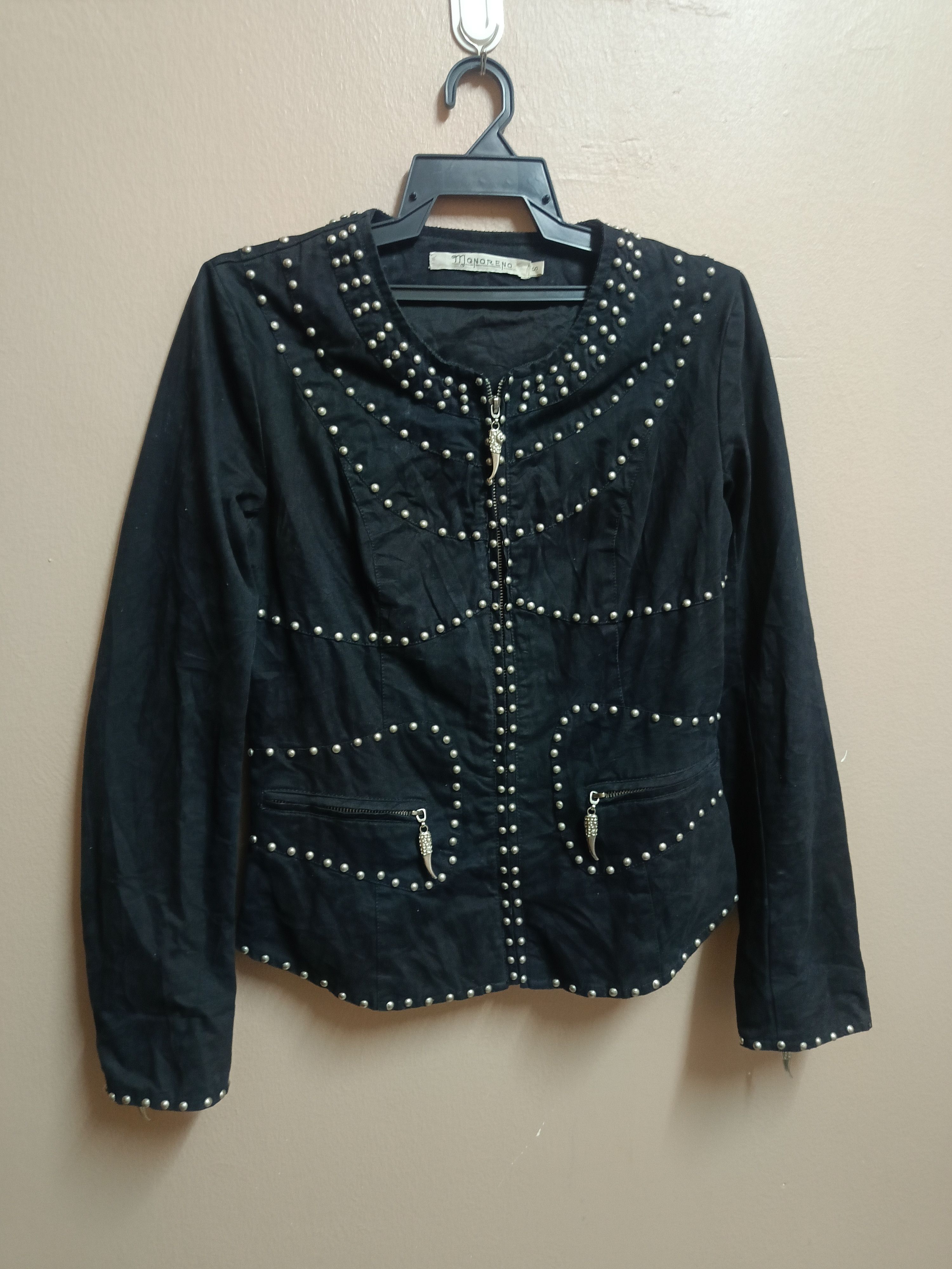 Japanese Brand × KMRii × Le Grande Bleu (L.G.B.) Punk Studded Monoreno Jacket Size US S / EU 44-46 / 1 - 1 Thumbnail