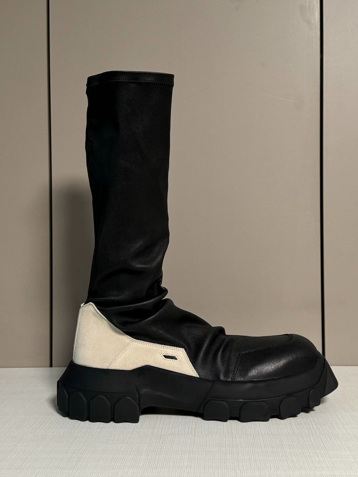 Rick Owens RO Bozo Tractor Sock 43 Octopus Sole Boot Size US 10 / EU 43 - 4 Thumbnail