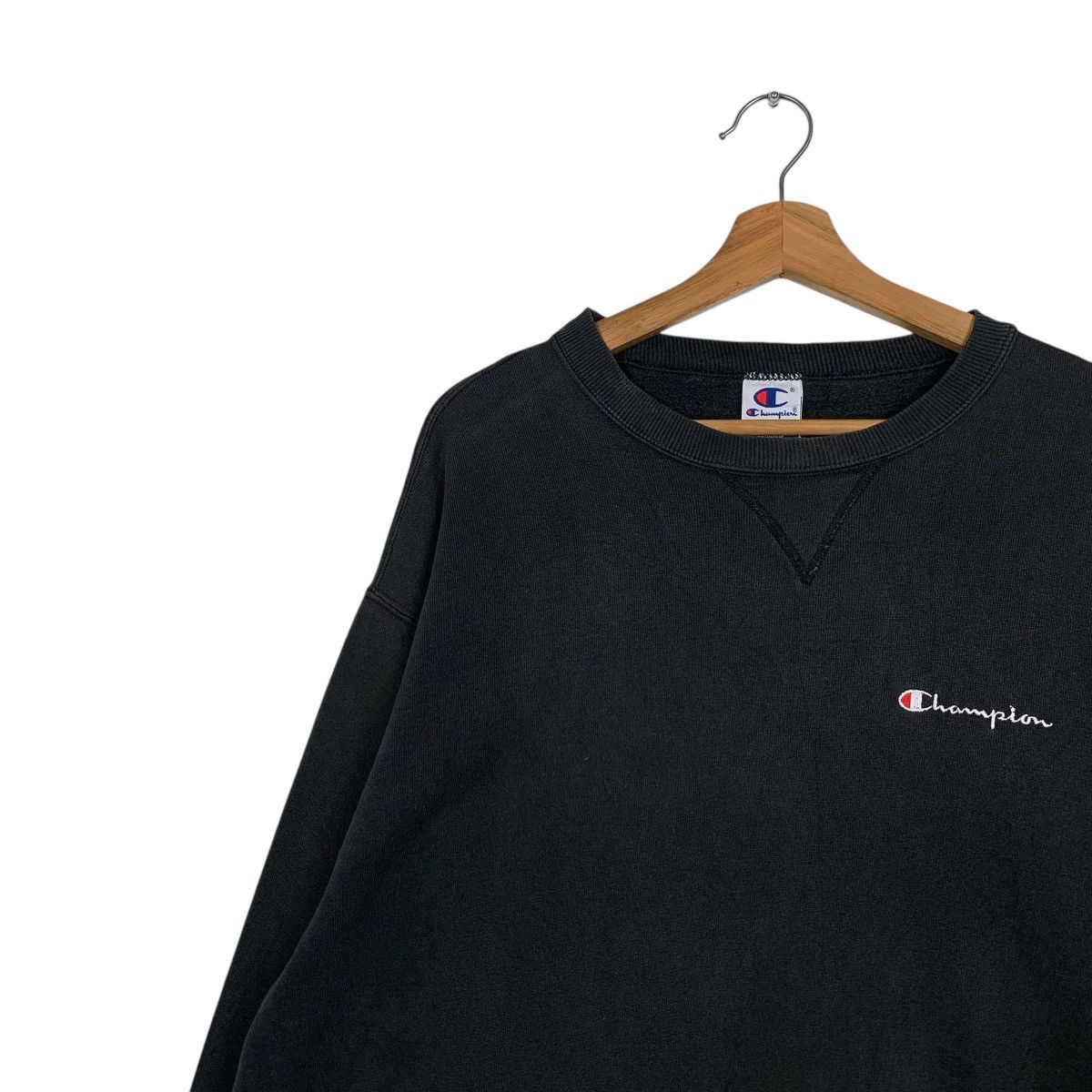 Champion CHAMPION Small Logo Crewneck Sweatshirt #1630-C73 Size US XL / EU 56 / 4 - 3 Thumbnail