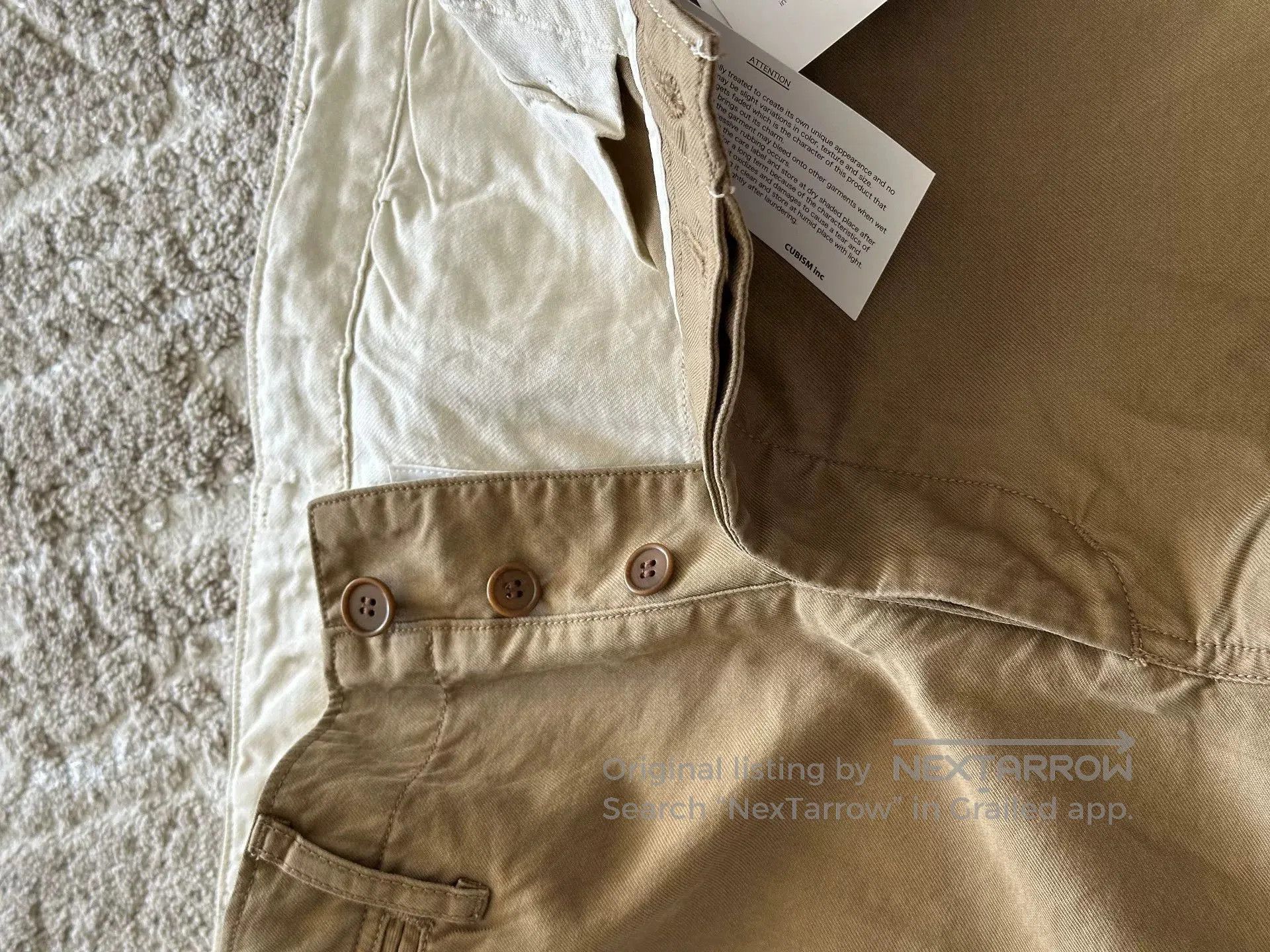 Visvim VISVIM 22SS Japan Chino Casual Shorts. Size US 30 / EU 46 - 3 Thumbnail
