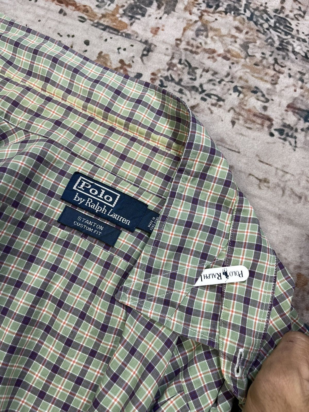 Polo Ralph Lauren Vtg Polo Ralph Lauren Stanton Plaid Button Down Shirt Size US L / EU 52-54 / 3 - 11 Thumbnail