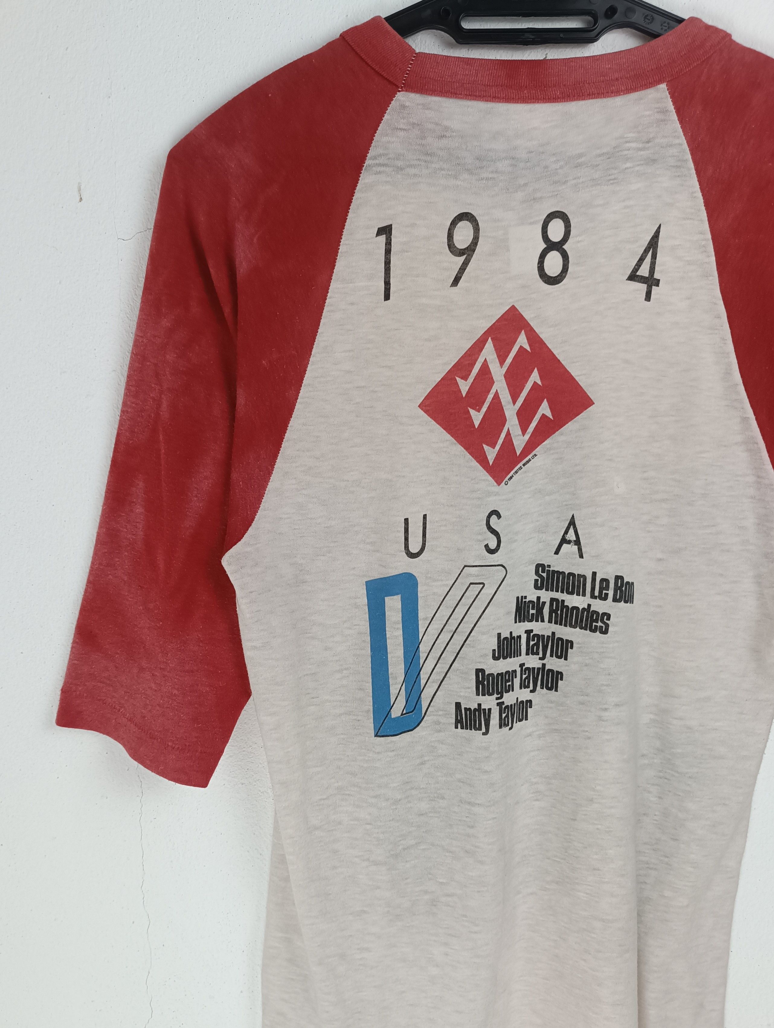 Vintage VINTAGE '84 DURAN DURAN 7 RAGED TIGER FADED 3Q TEE VERY RARE Size US S / EU 44-46 / 1 - 11 Thumbnail