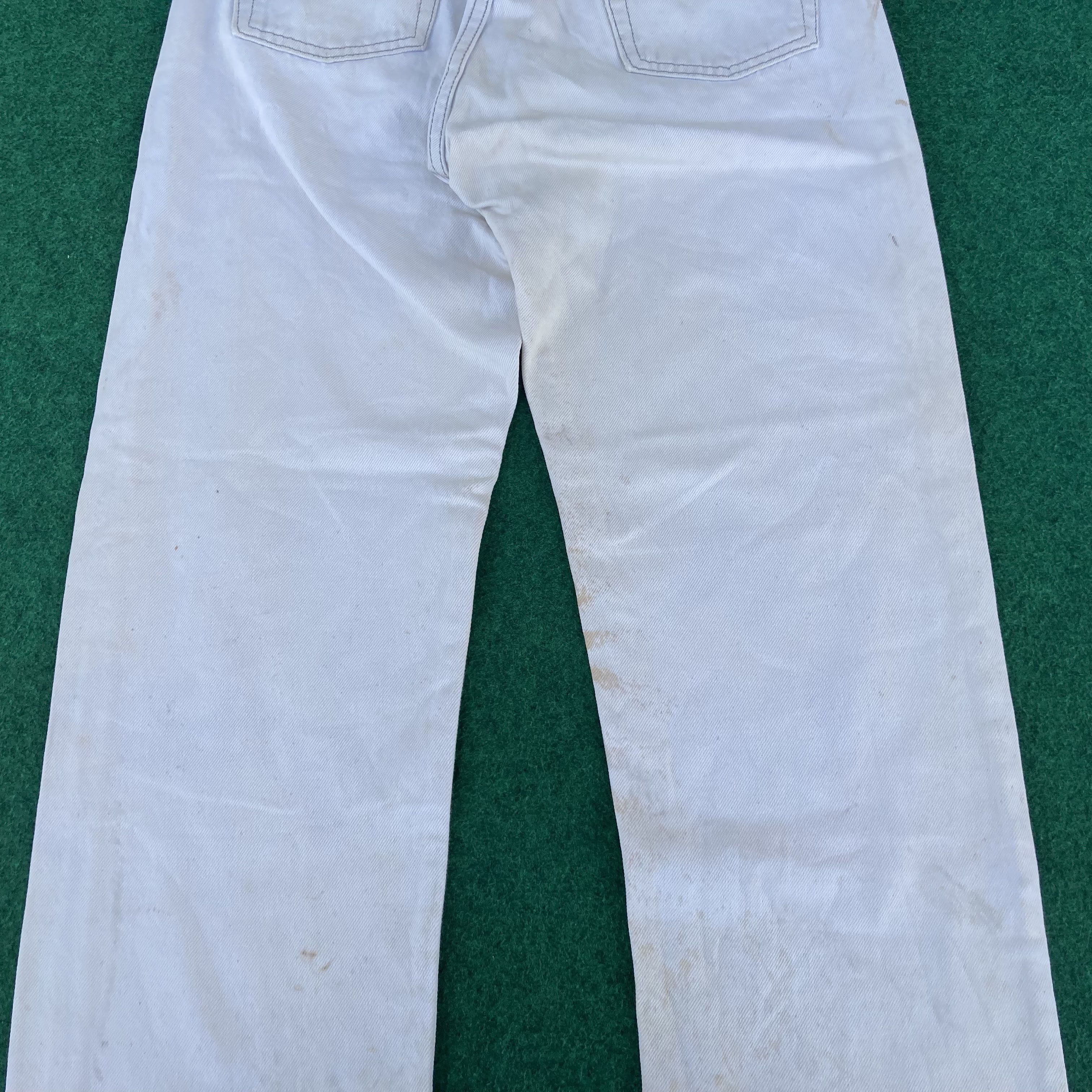 Levi's × Vintage Vtg Levis 501 Sz 29 Stains Paint Faded Punk Grunge Jeans Size US 29 - 11 Thumbnail