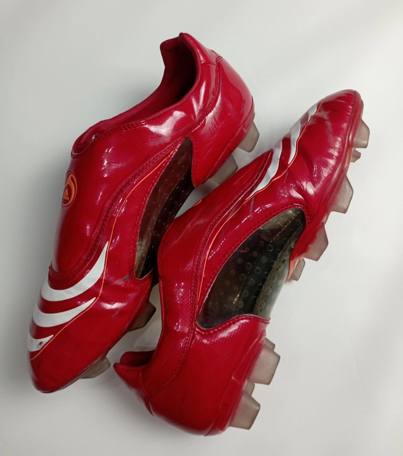 Adidas Adidas TRX F-30 Euro 2008 Soccer Boots Cleats Vintage Red Size US 12 / EU 45 - 6 Thumbnail