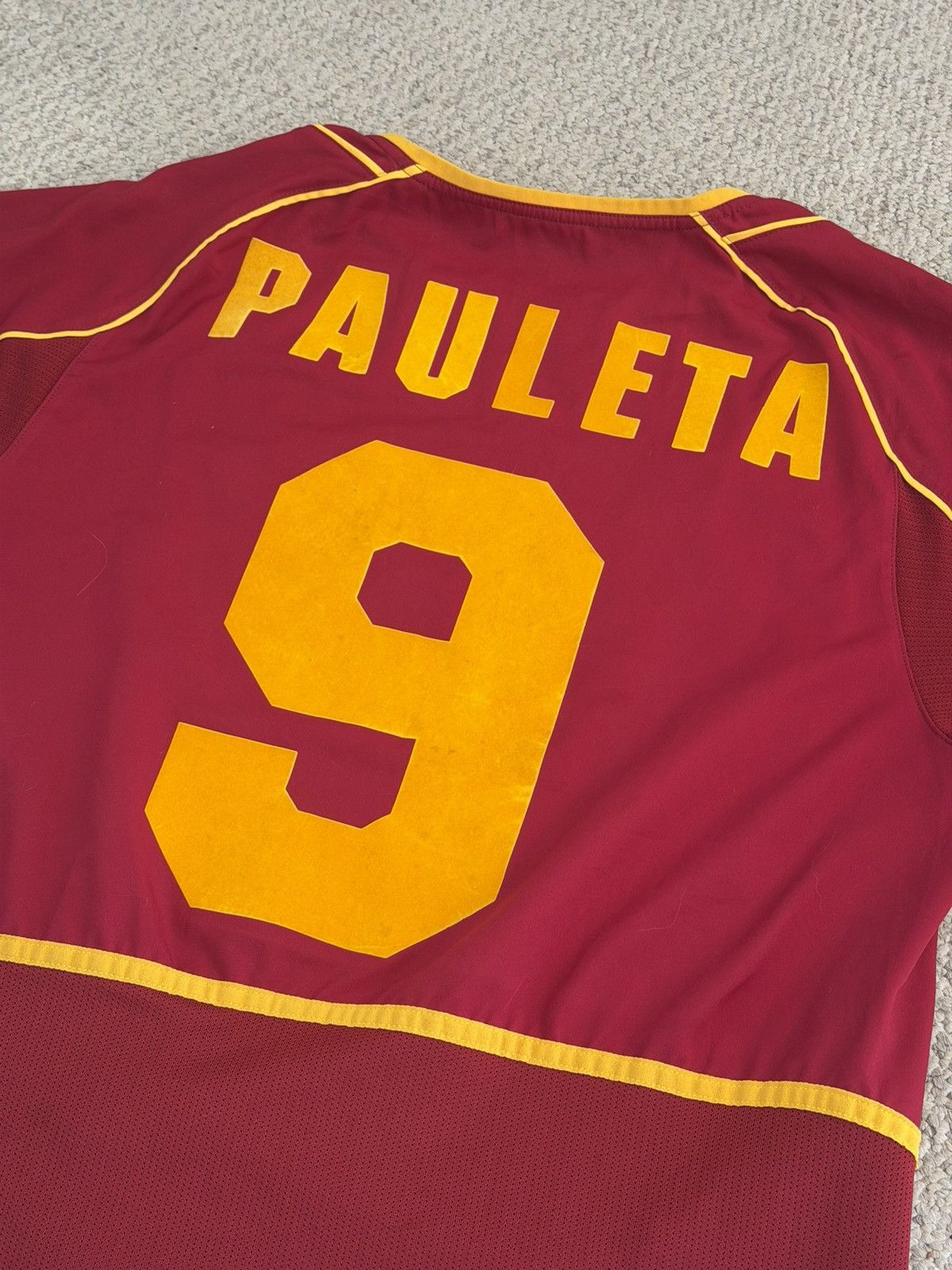 Nike Portugal 2004/05 Home Jersey - #9 PAULETA - Authentic Size US S / EU 44-46 / 1 - 4 Thumbnail
