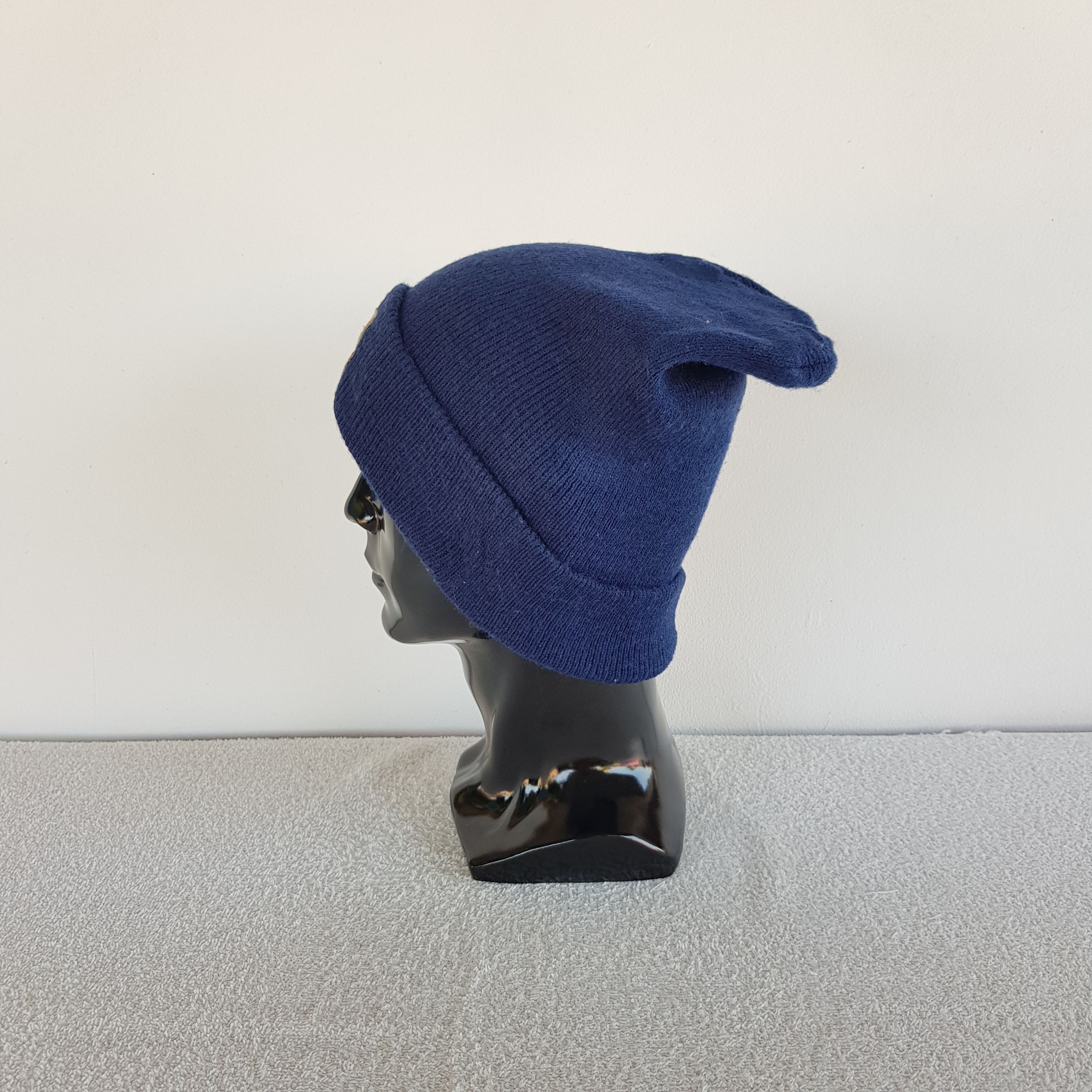 Japanese Brand Vintage Nissan Beanie 90s Racing Japan Knitted Snow Caps Hat Size ONE SIZE - 4 Thumbnail