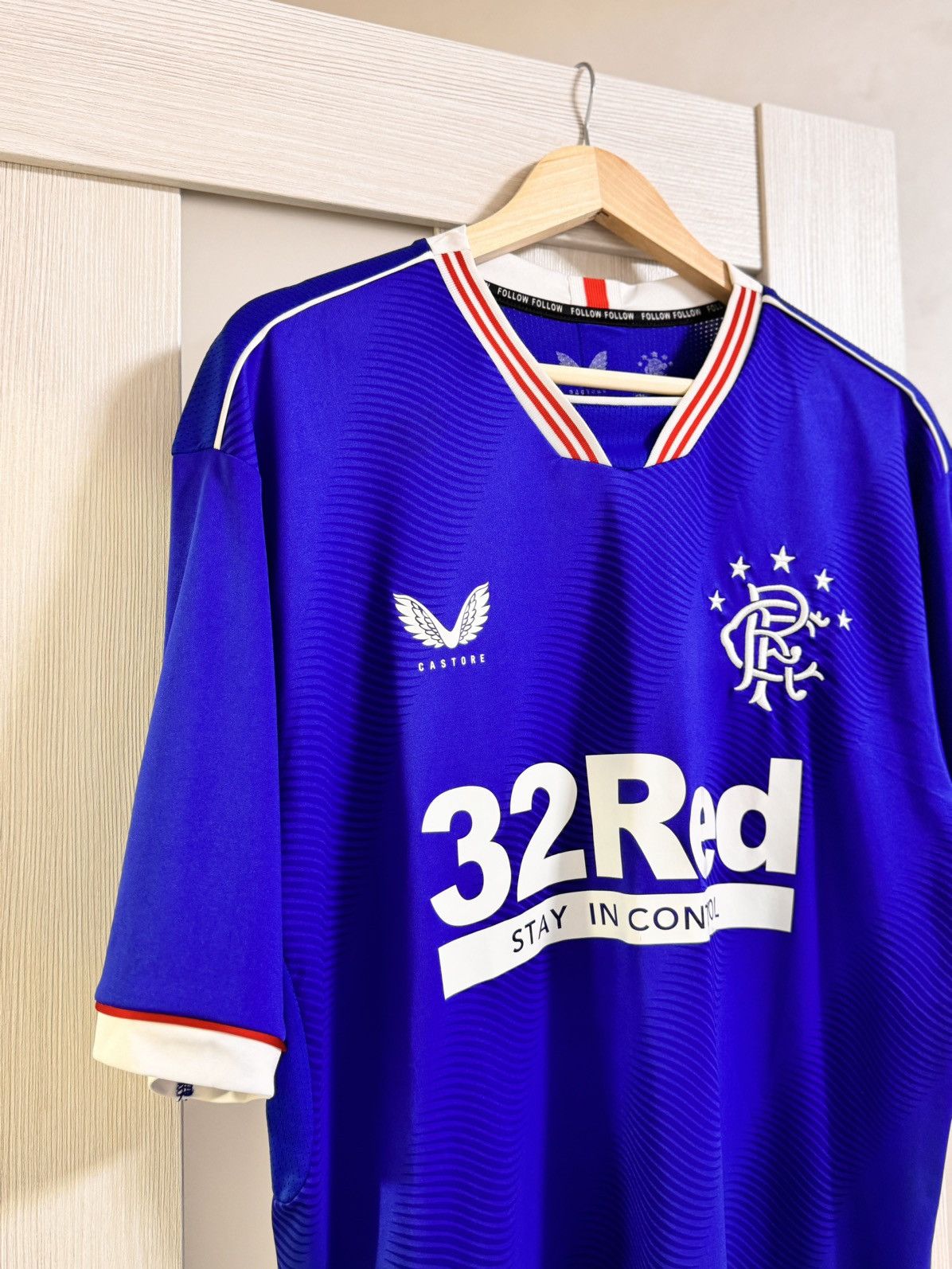 Chelsea Soccer × Vintage Vintage Rangers 2020/21 Football Shirt Soccer Jersey blockor Size US XL / EU 56 / 4 - 3 Thumbnail