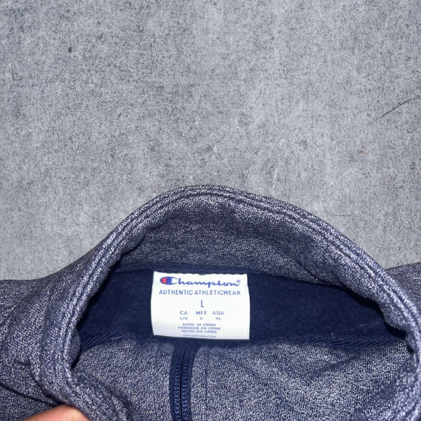 Champion Champion College University 1/4 Zip Pullover Sweatshirt Wome Size US L / EU 52-54 / 3 - 2 Thumbnail