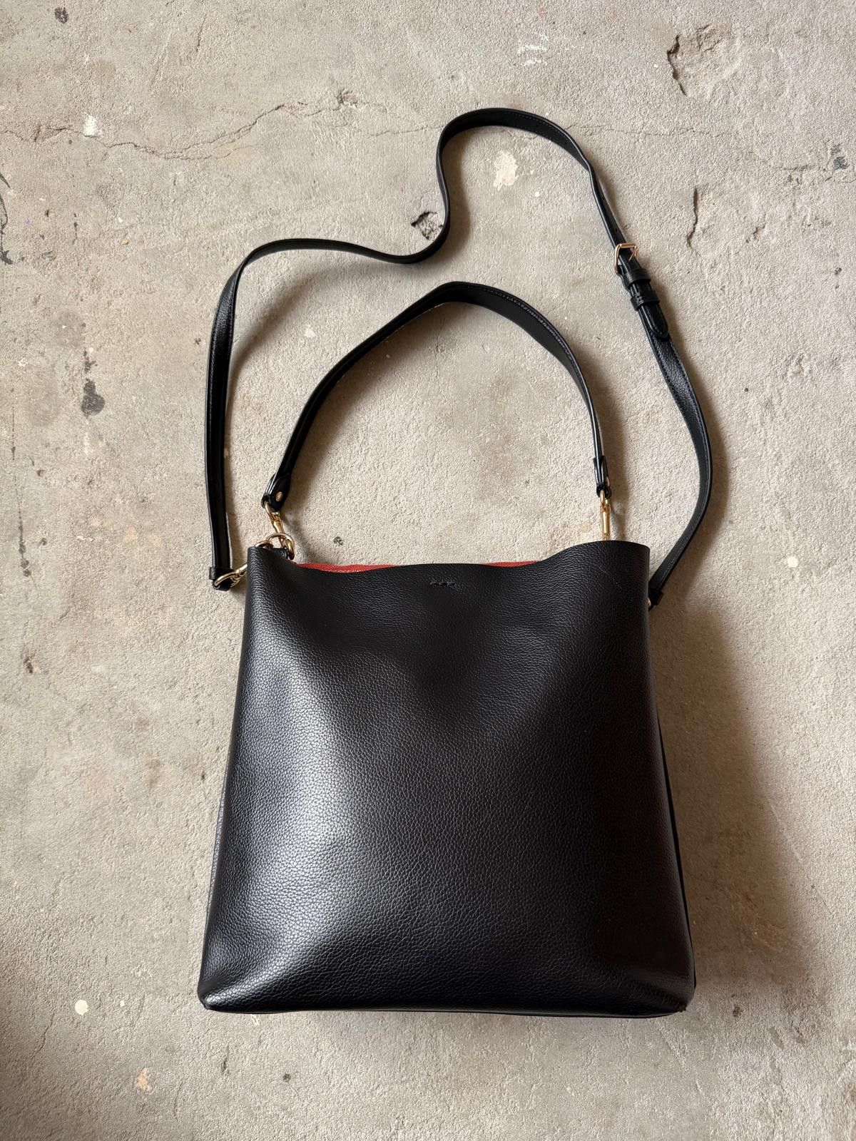 Coach Coach 2Way 22 Mollie Leather Bucket Bag Black Size ONE SIZE - 5 Thumbnail